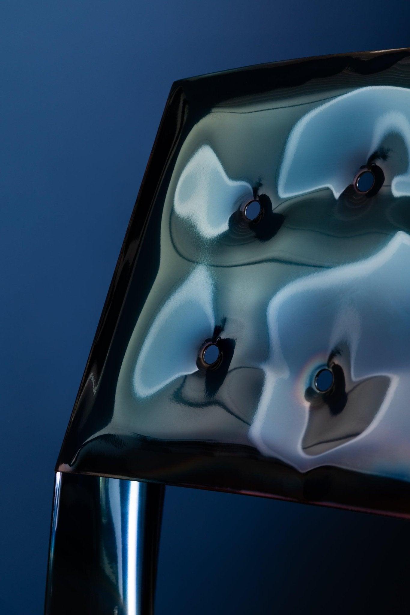 Krzesło stalowe CHIPPENSTEEL 0.5 heat kosmiczny błękit Zieta Studio Eye on Design