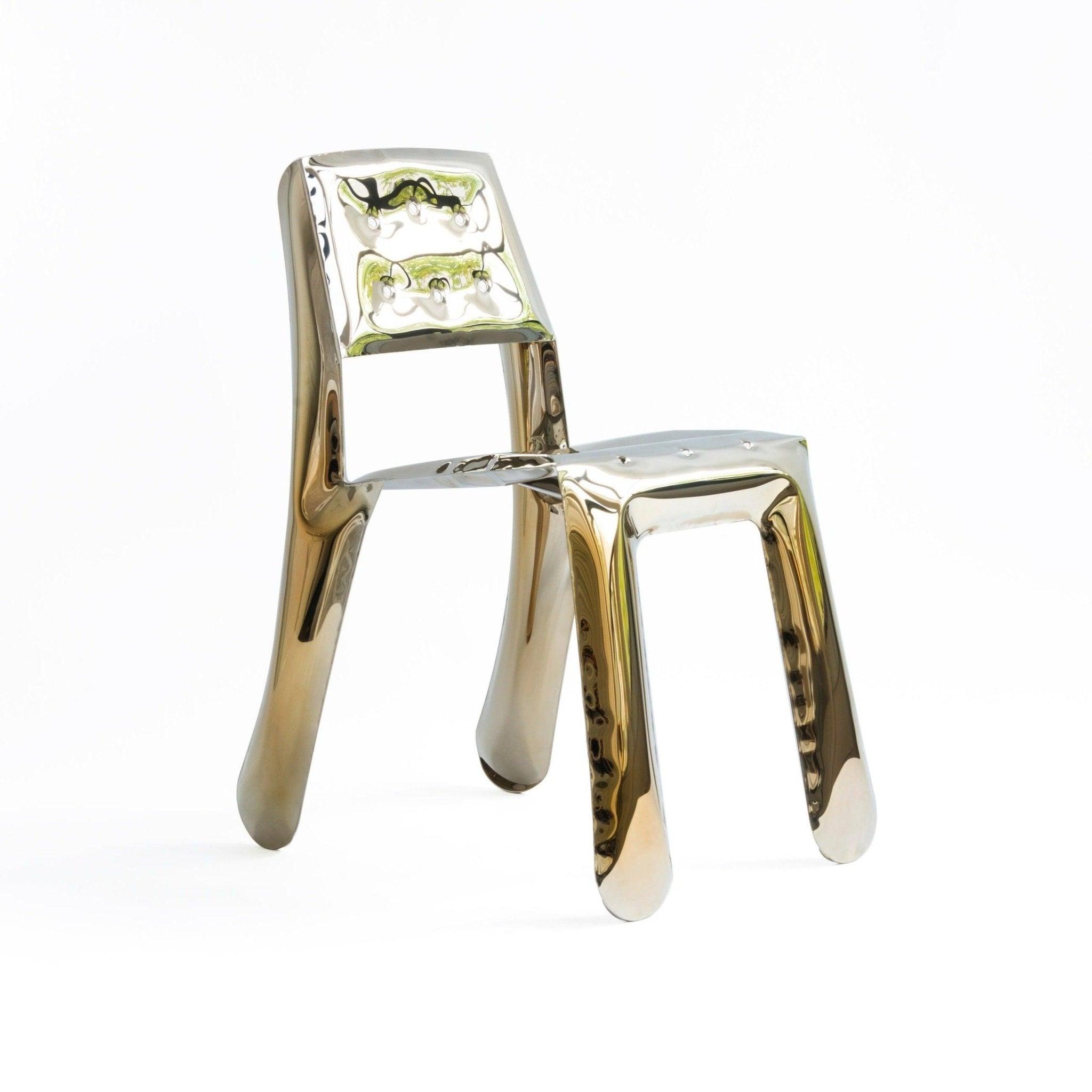 Krzesło stalowe CHIPPENSTEEL 0.5 heat złoty Zieta Studio Eye on Design