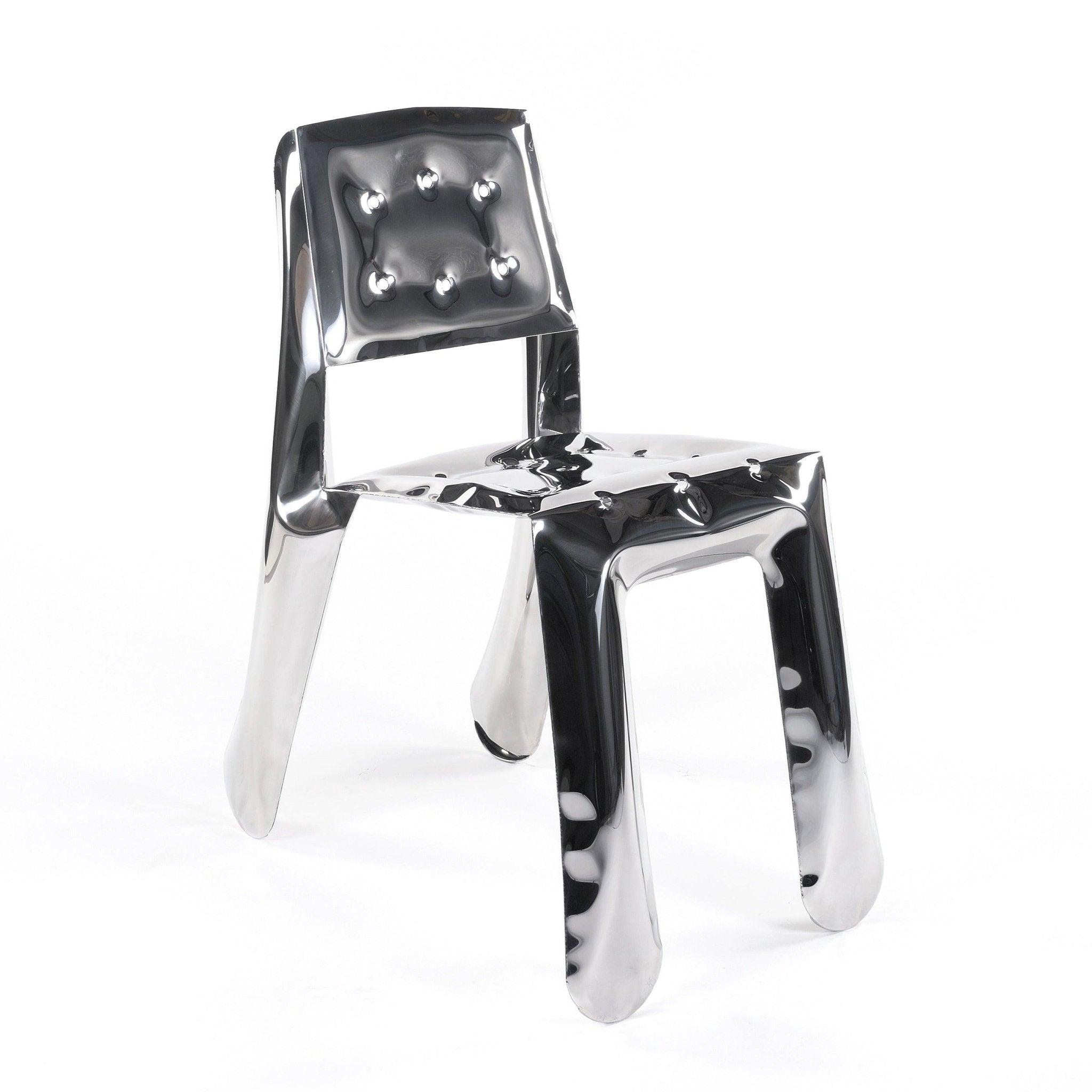Krzesło stalowe CHIPPENSTEEL 0.5 inox Zieta Studio Eye on Design