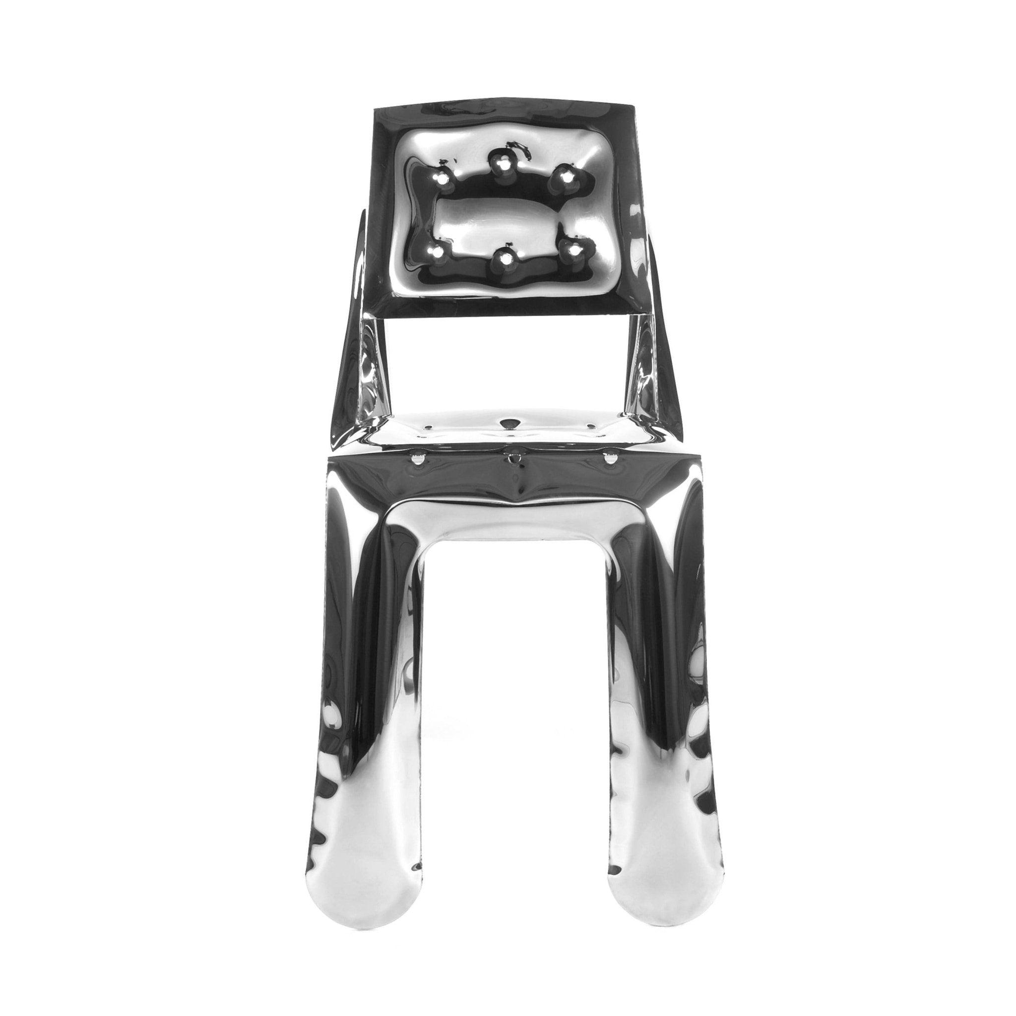 Krzesło stalowe CHIPPENSTEEL 0.5 inox Zieta Studio Eye on Design