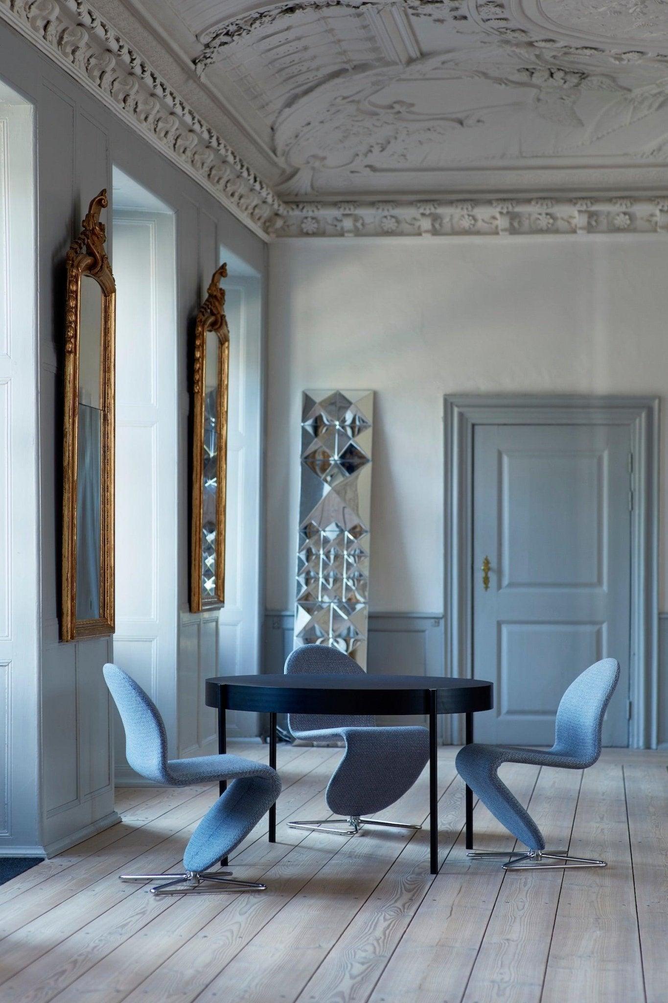 Krzesło SYSTEM 1-2-3 STANDARD z motylkową podstawą Verpan Eye on Design