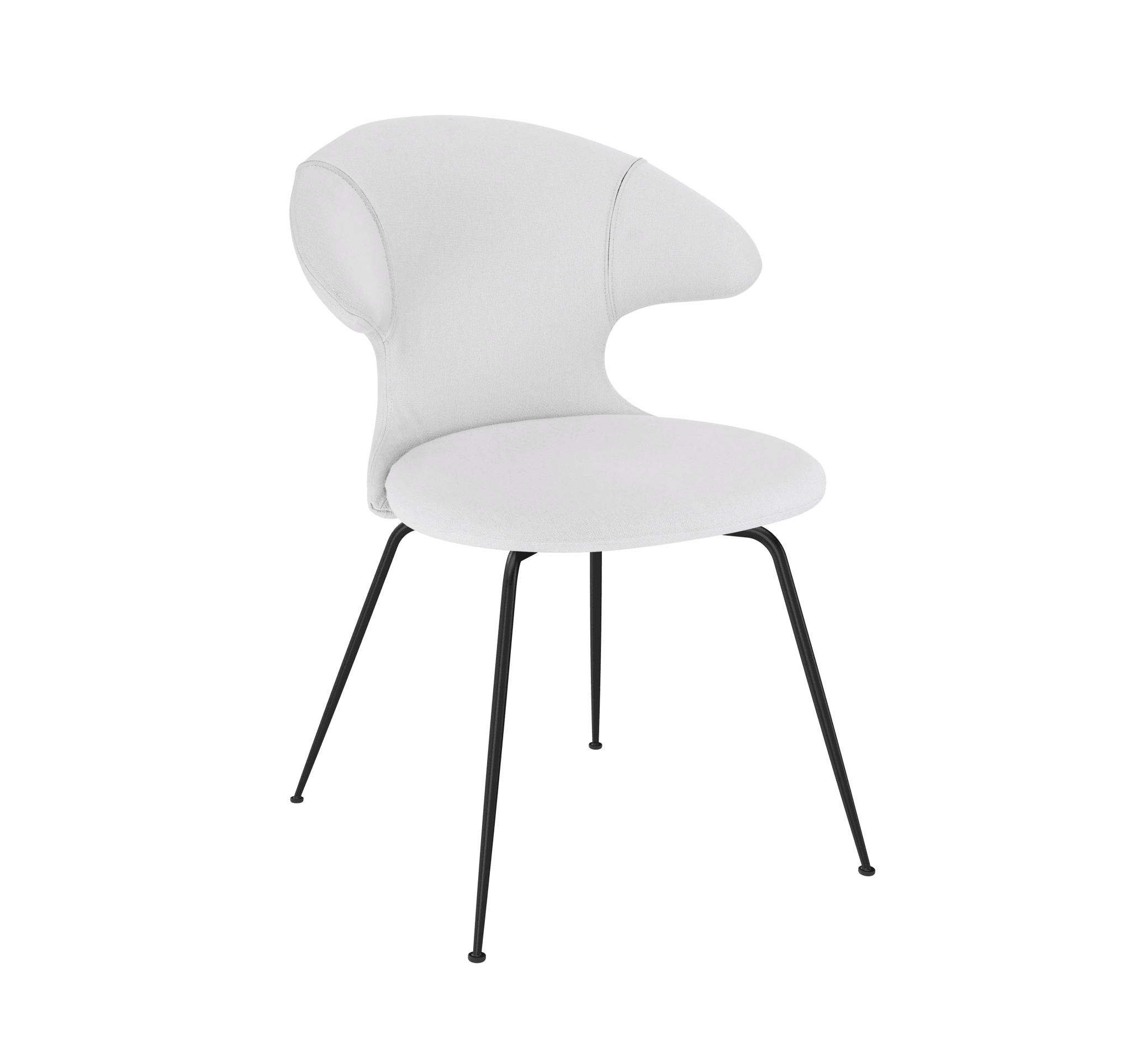 Krzesło TIME FLIES baby blue z czarną podstawą UMAGE Eye on Design