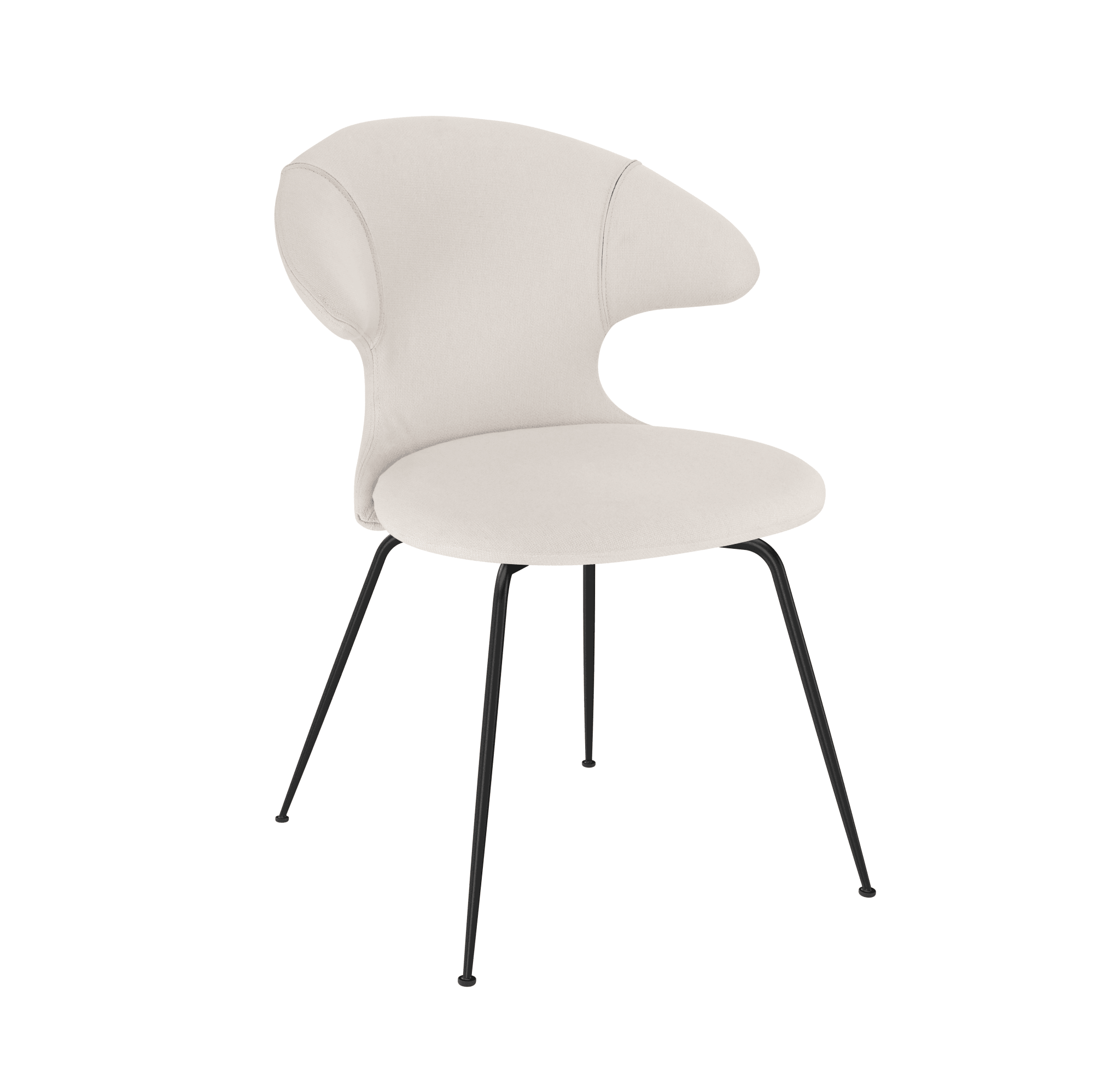 Krzesło TIME FLIES beżowy z czarną podstawą UMAGE Eye on Design