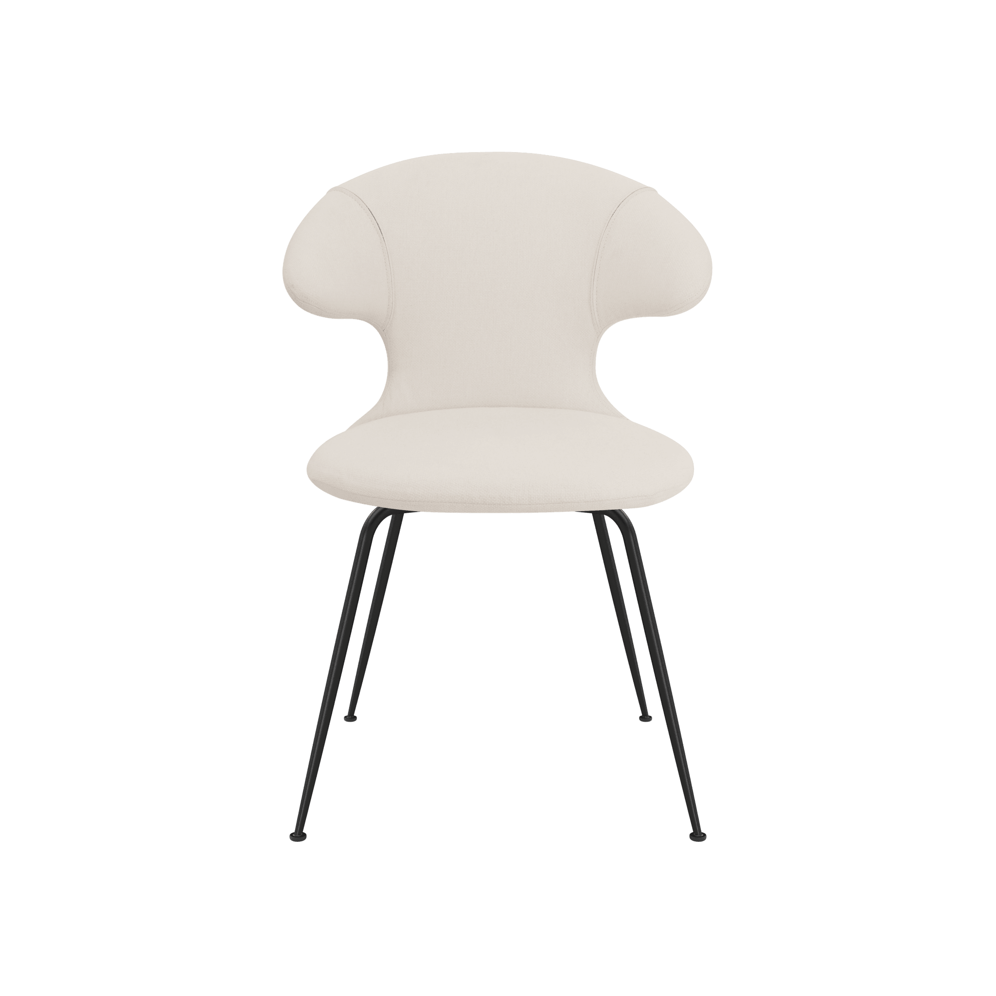 Krzesło TIME FLIES beżowy z czarną podstawą UMAGE Eye on Design