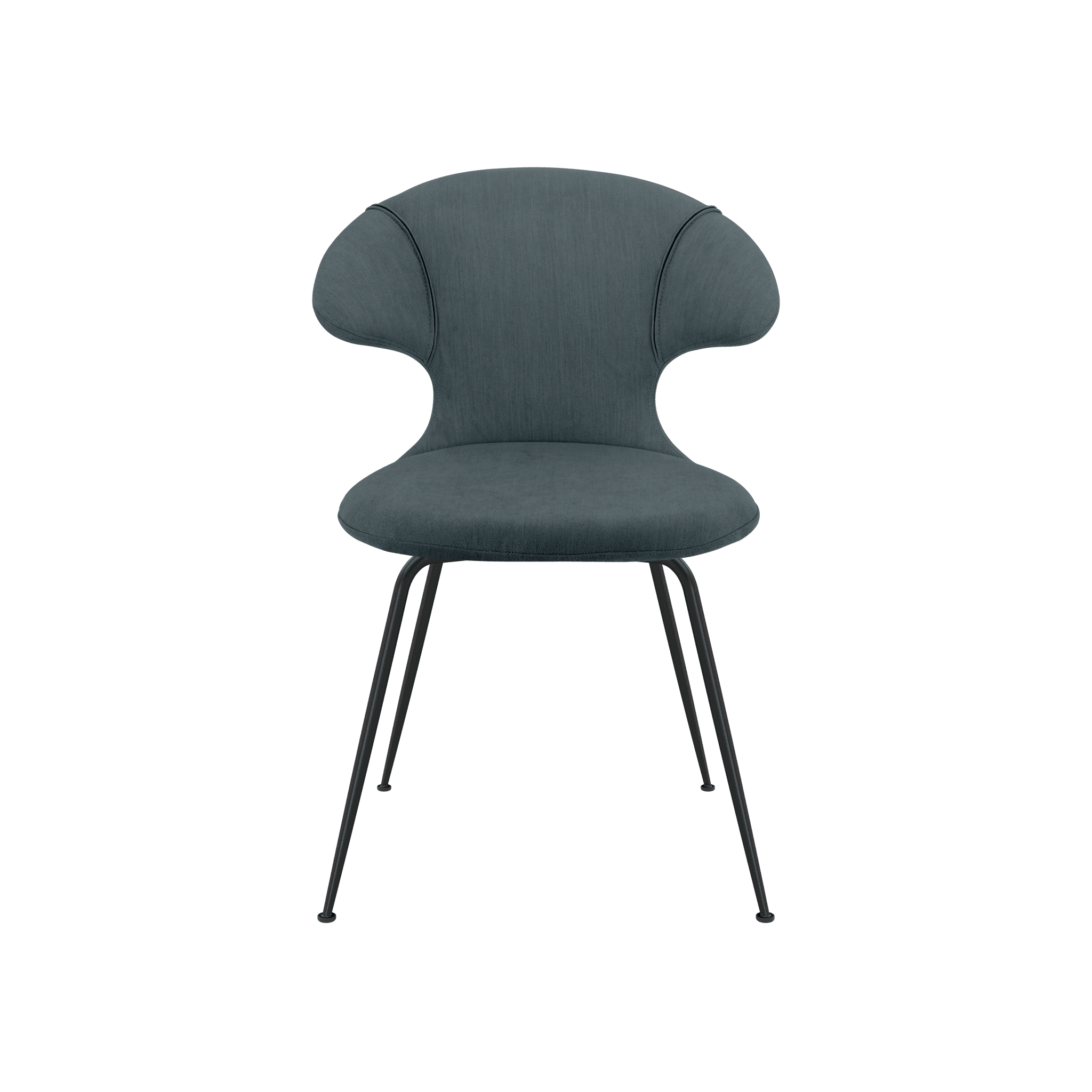 Krzesło TIME FLIES szaroniebieski z czarną podstawą UMAGE Eye on Design