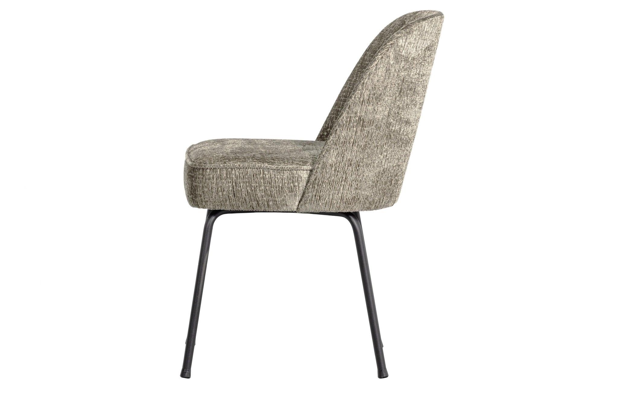 Krzesło welurowy VOGUE STRUCTURE WHEATFIELD beżowy Be Pure Eye on Design