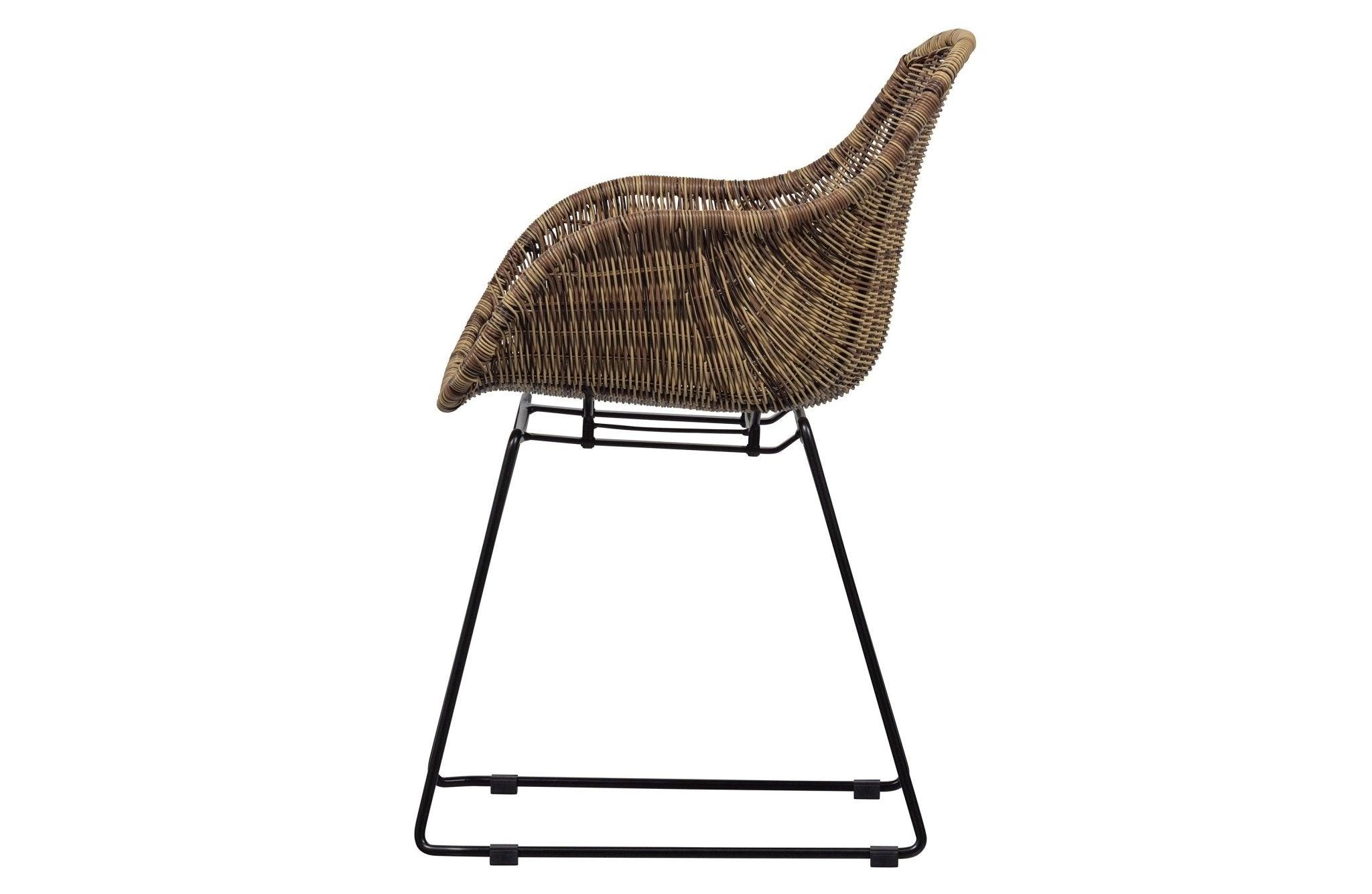 Krzesło WILLOW rattan Woood Eye on Design