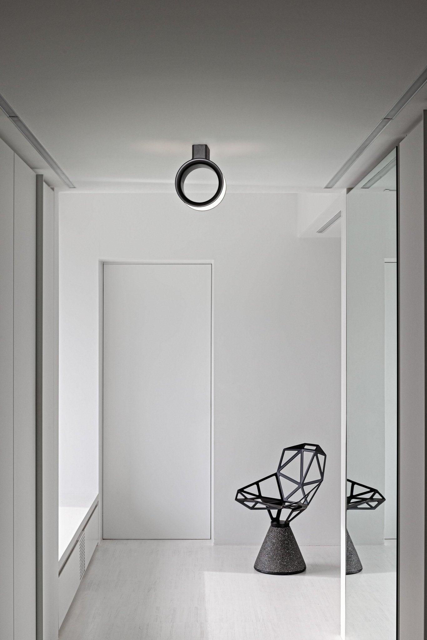 Krzesło z betonową podstawą CHAIR_ONE czarny Magis Eye on Design