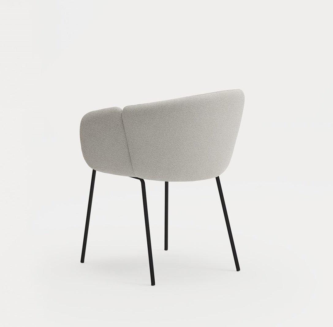 Krzesło z podłokietnikami ADD szary Teulat Eye on Design