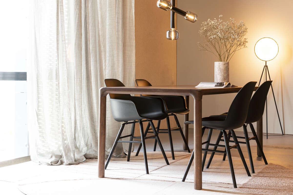 Krzesło z podłokietnikami ALBERT KUIP czarny Zuiver Eye on Design