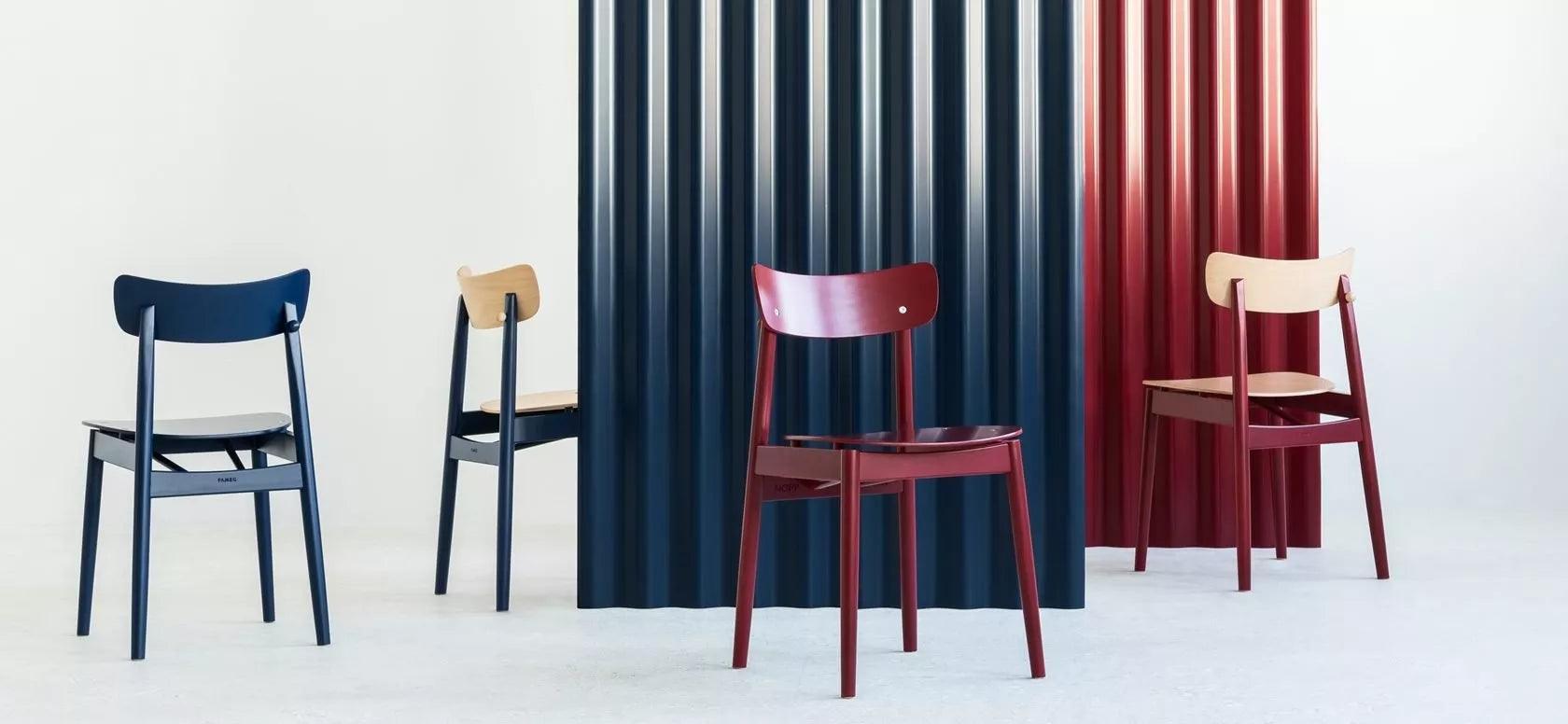 Krzesło z podłokietnikami NOPP B-1803 lite drewno bukowe Fameg Eye on Design