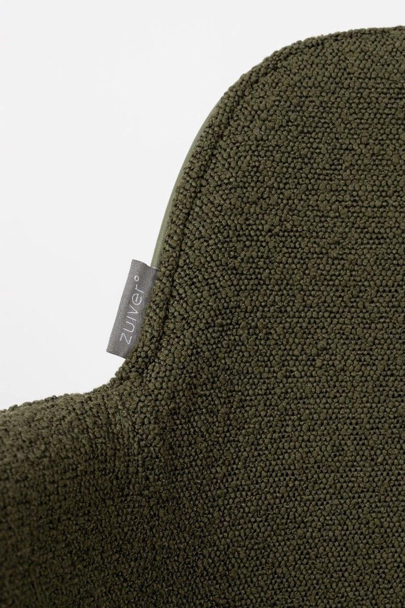 Krzesło z podłokietnikami obrotowe ALBERT KUIP zielony Zuiver Eye on Design