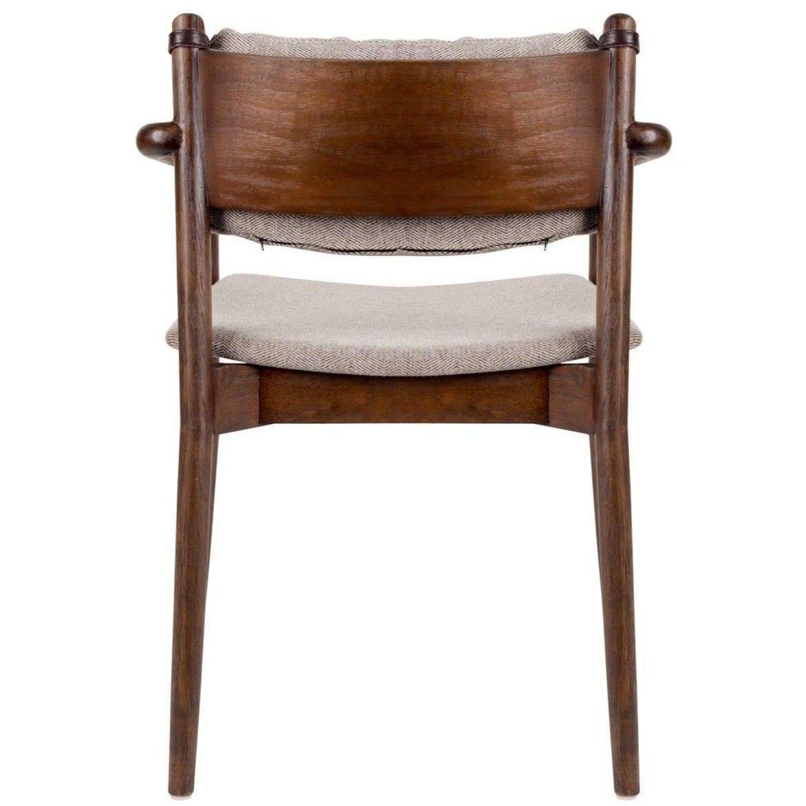 Krzesło z podłokietnikami TORRANCE beżowy Dutchbone Eye on Design