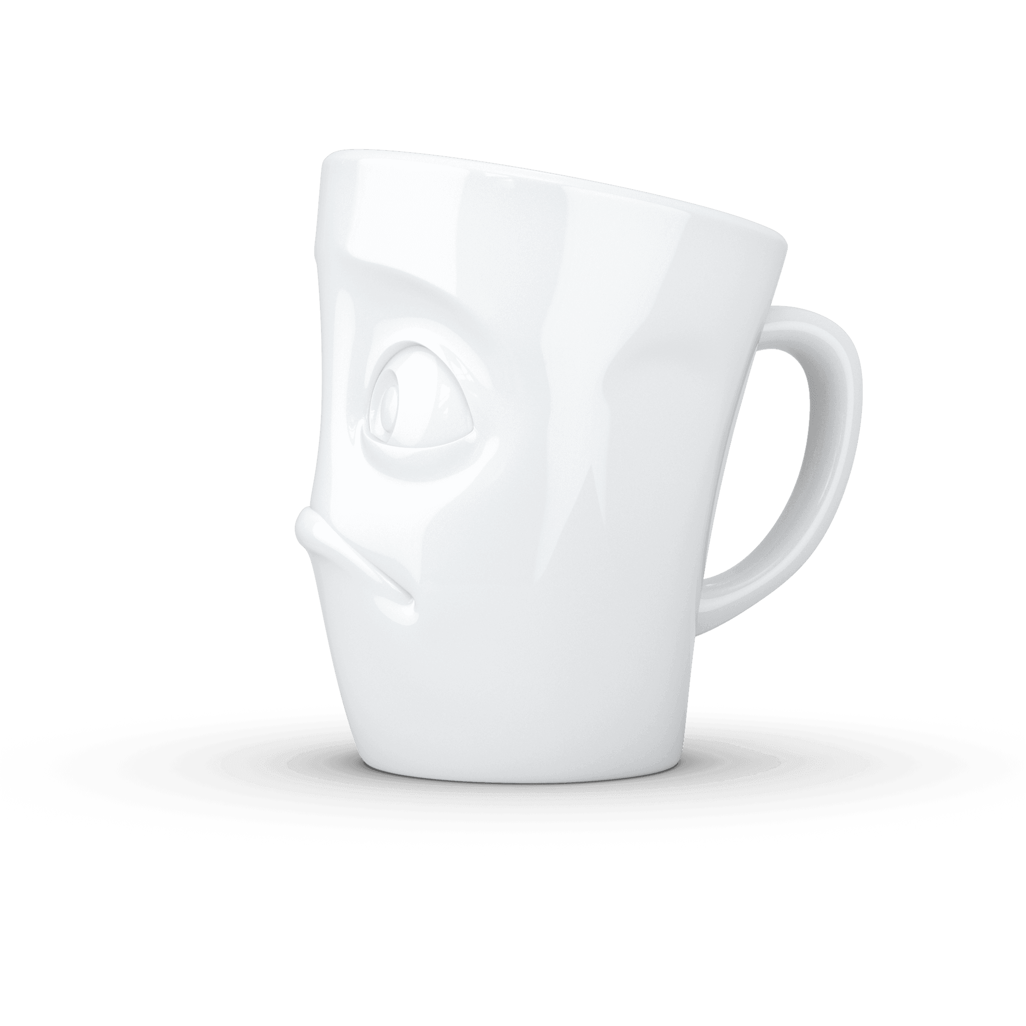 Kubek BAFFLED biały 58products Eye on Design