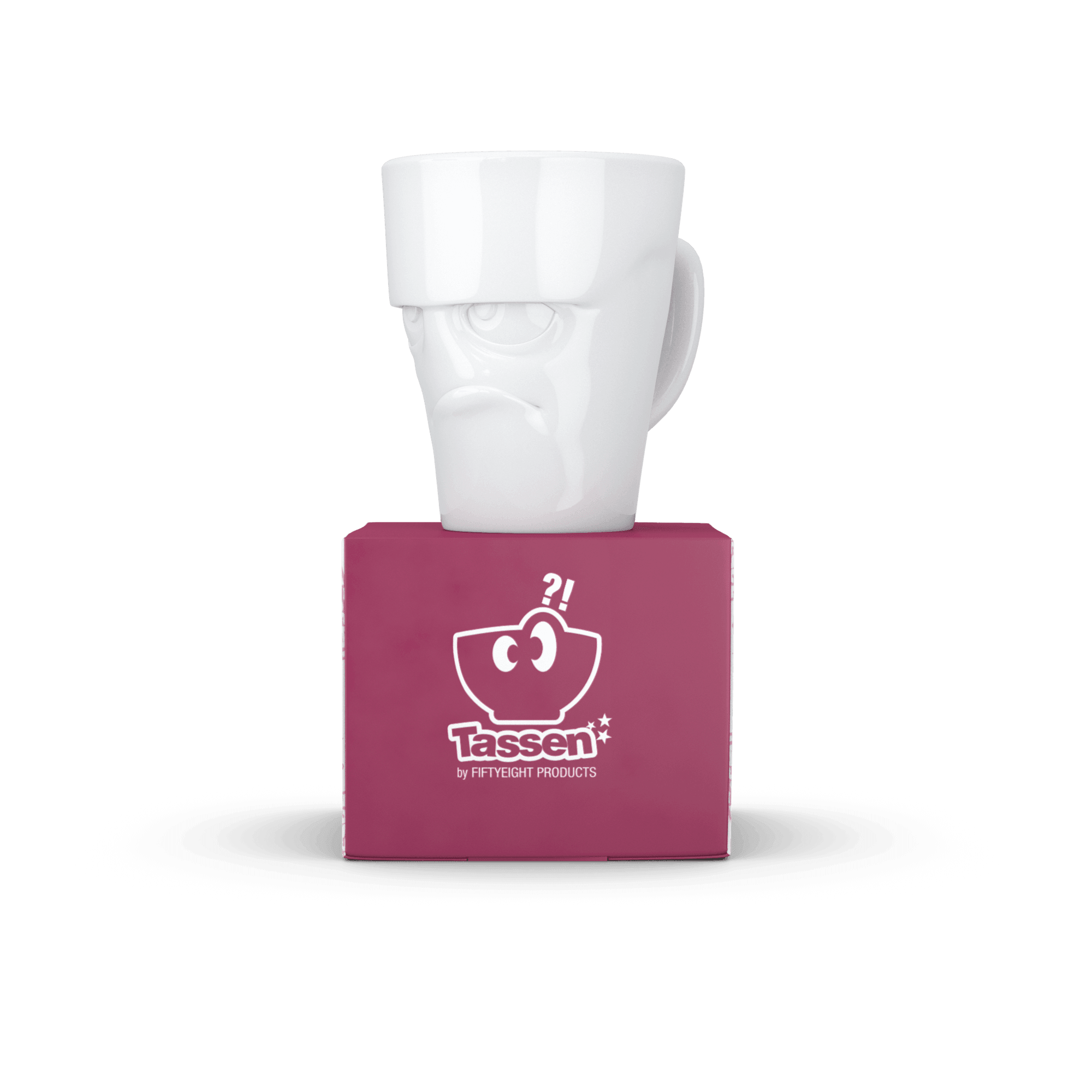 Kubek GRUMPY biały 58products Eye on Design