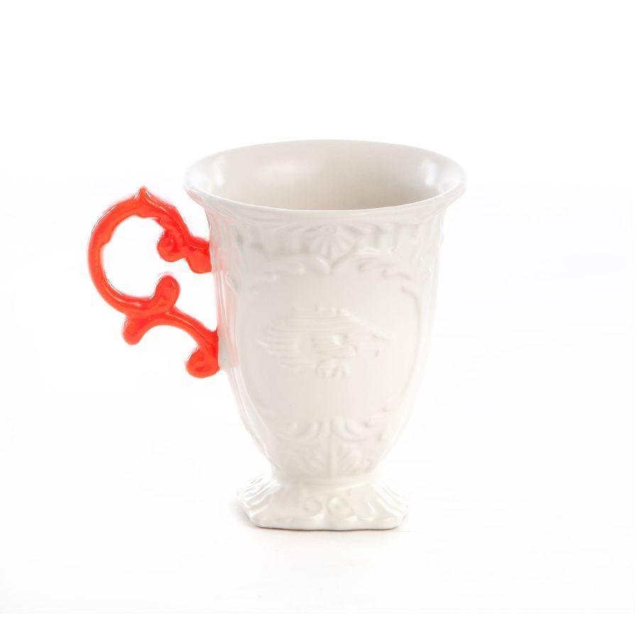 Kubek I-WARES I-MUG pomarańczowy Seletti Eye on Design