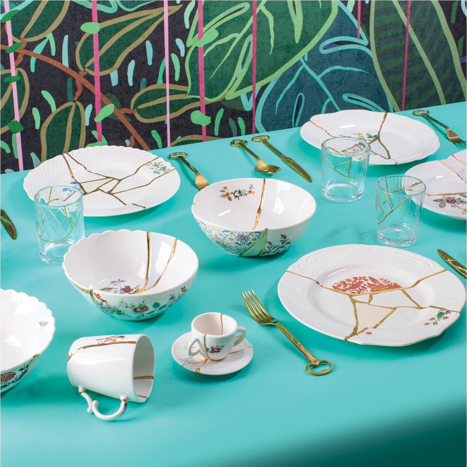 Kubek KINTSUGI #2 porcelanowy Seletti Eye on Design