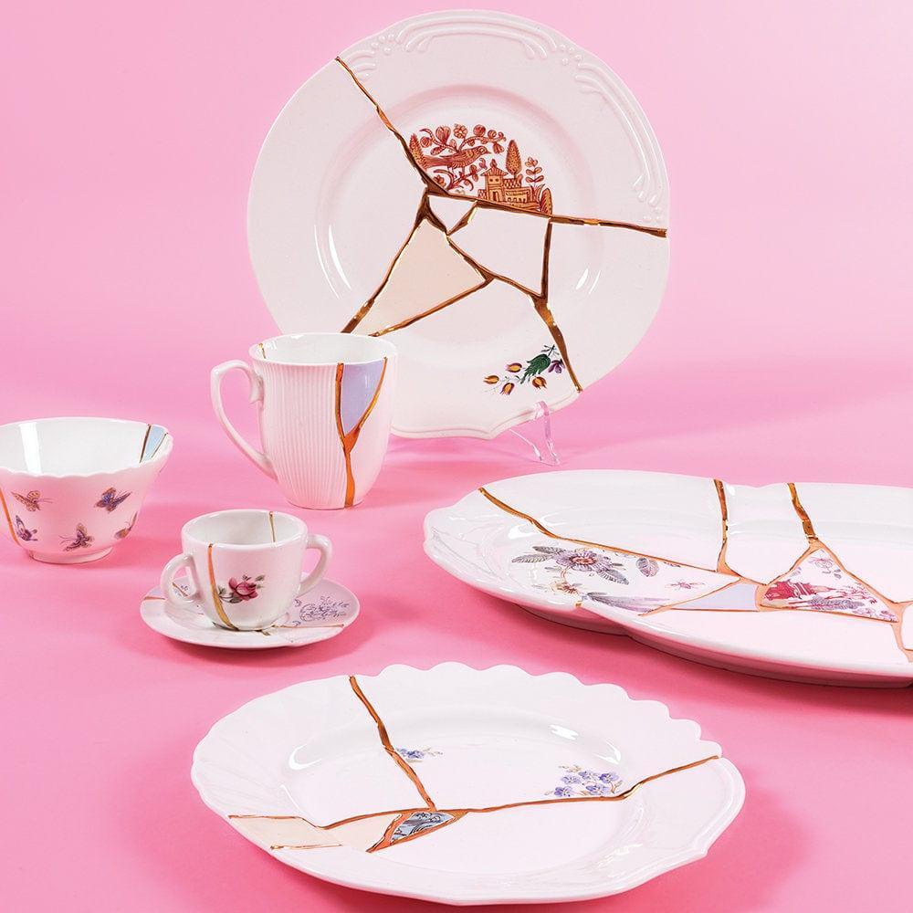 Kubek KINTSUGI #3 porcelanowy Seletti Eye on Design