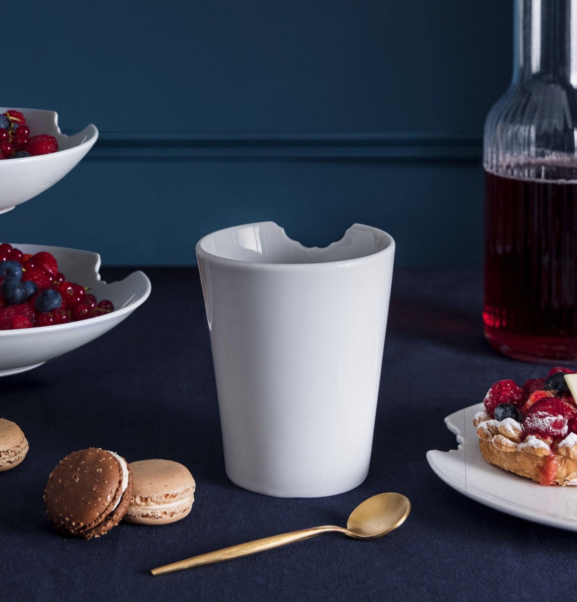 Kubek WITH BITE biały 58products Eye on Design