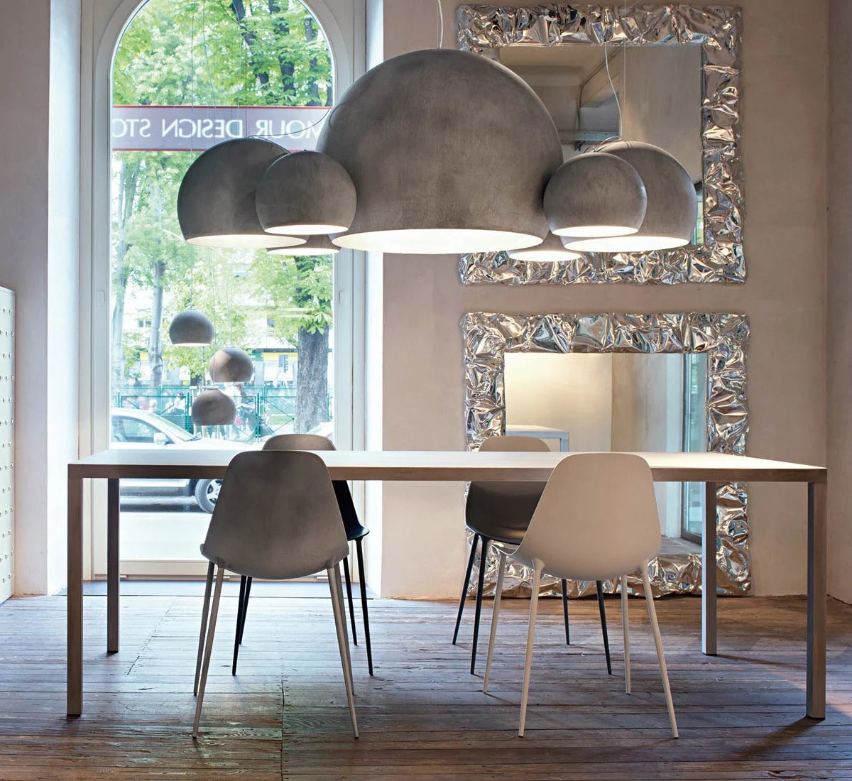 Závěsná lampa LALAMPADA hnědá