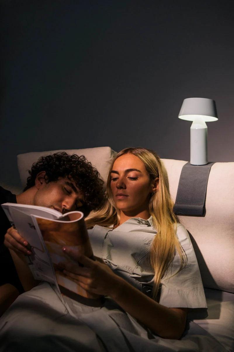 Lampa akumulatorowa BICOCA kremowy Marset Eye on Design