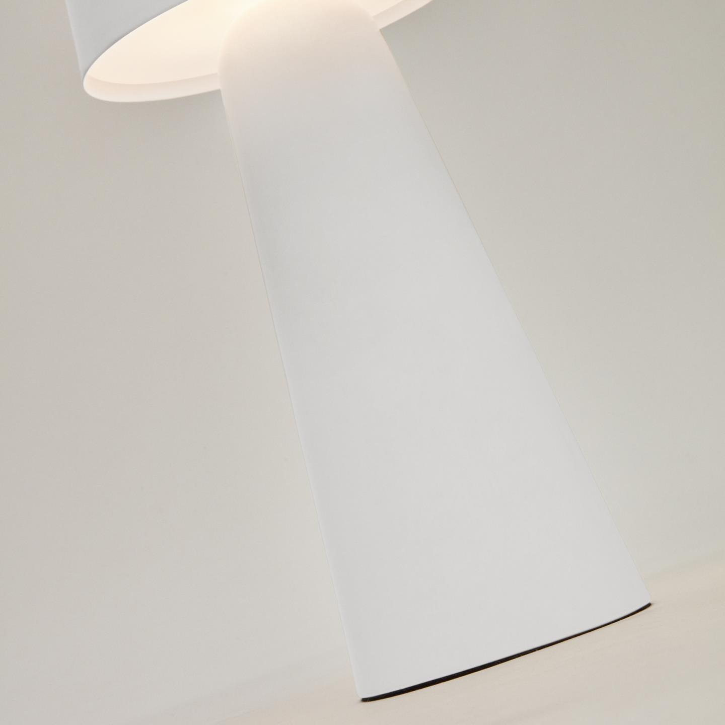 Lampa akumulatorowa zewnętrzna ARENYS biały La Forma Eye on Design