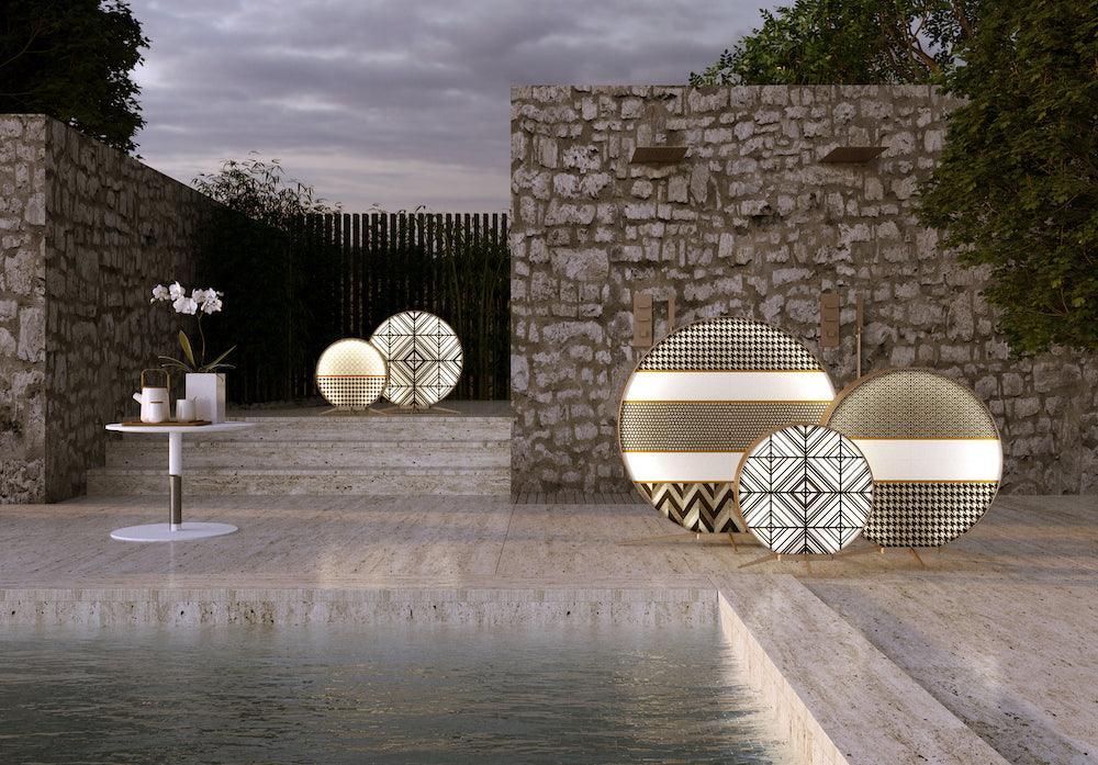 Lampa BABU TRIBAL szampański Contardi Eye on Design