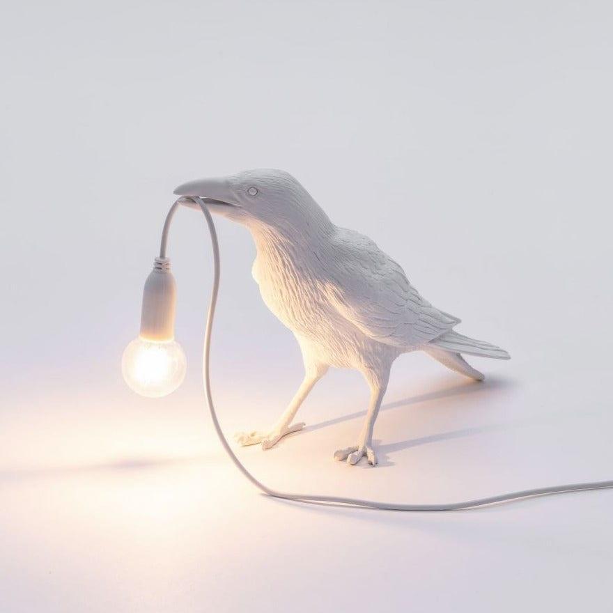 Lampa BIRD WAITING biały Seletti Eye on Design
