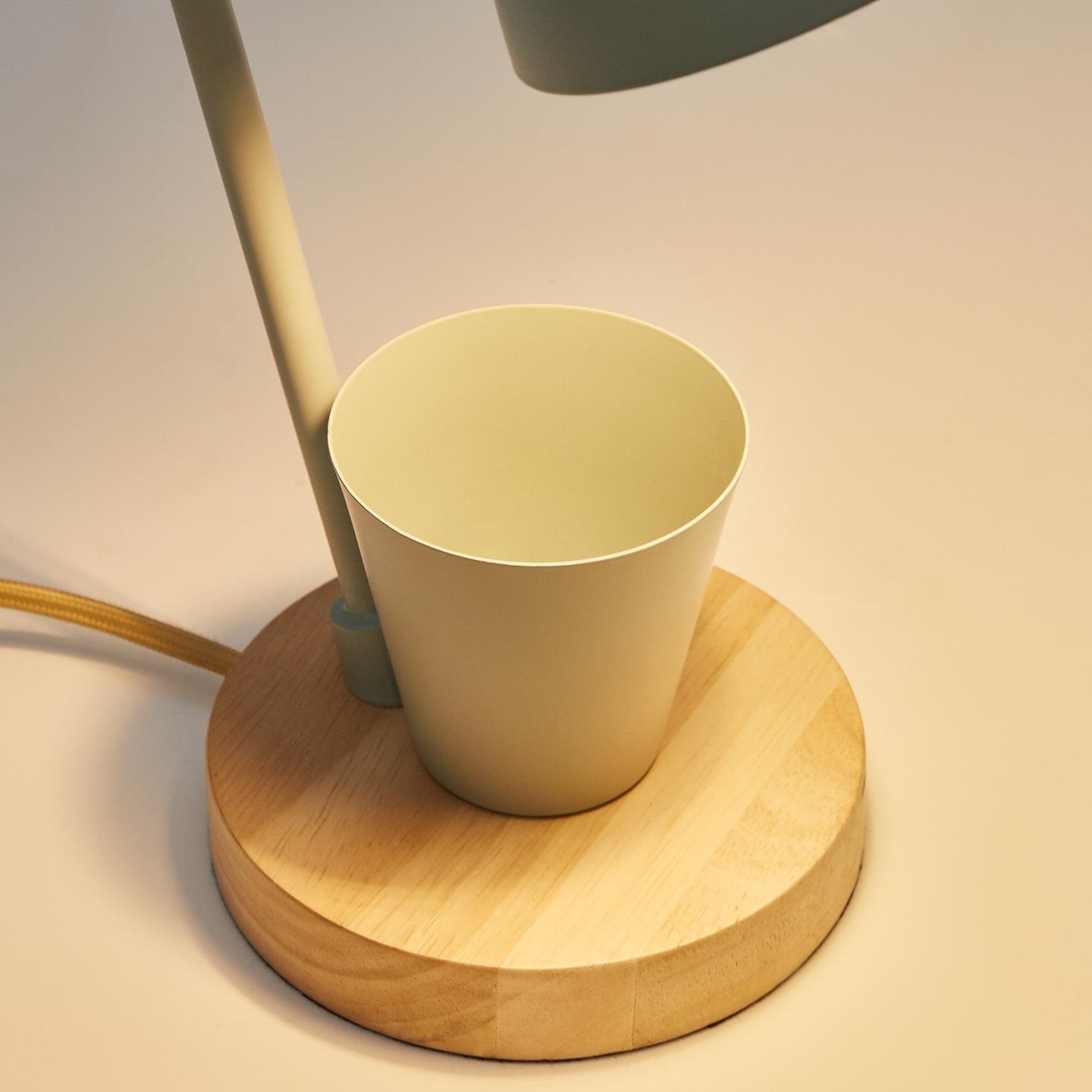 Lampa biurowa z pojemnikiem KATIA zielony La Forma Eye on Design