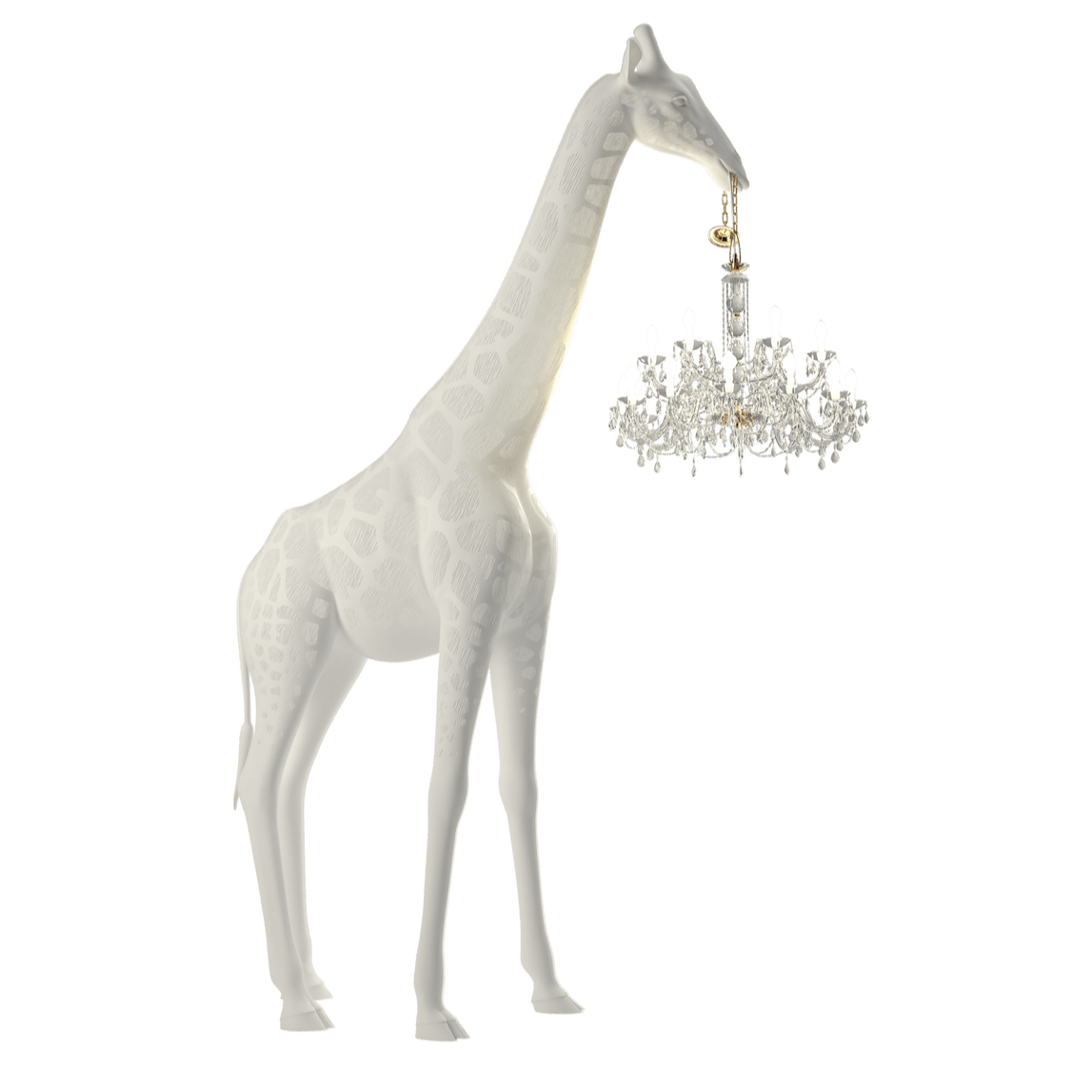 Lampa GIRAFFE IN LOVE M biała Qeeboo Eye on Design