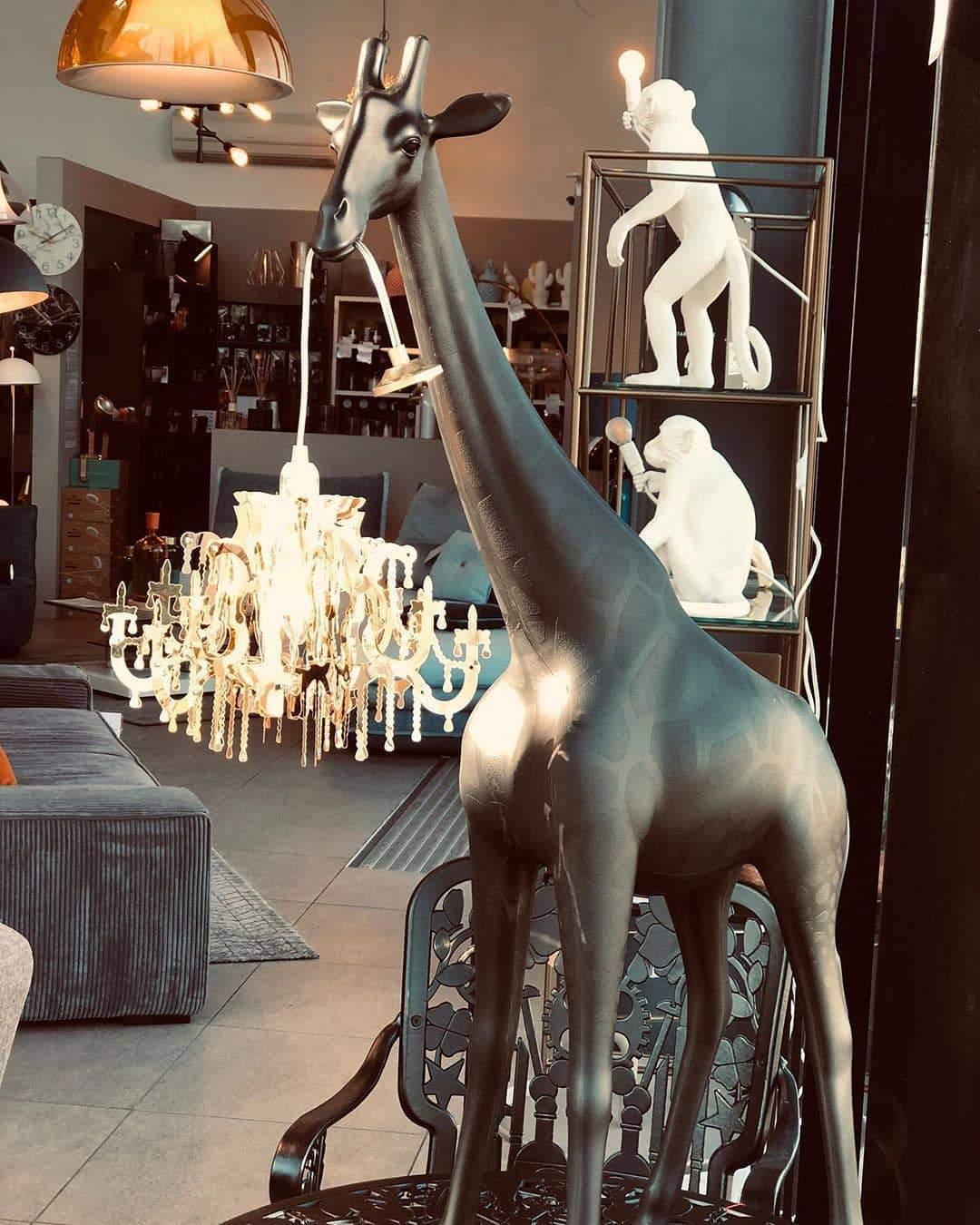 Lampa GIRAFFE IN LOVE XS czarny Qeeboo Eye on Design