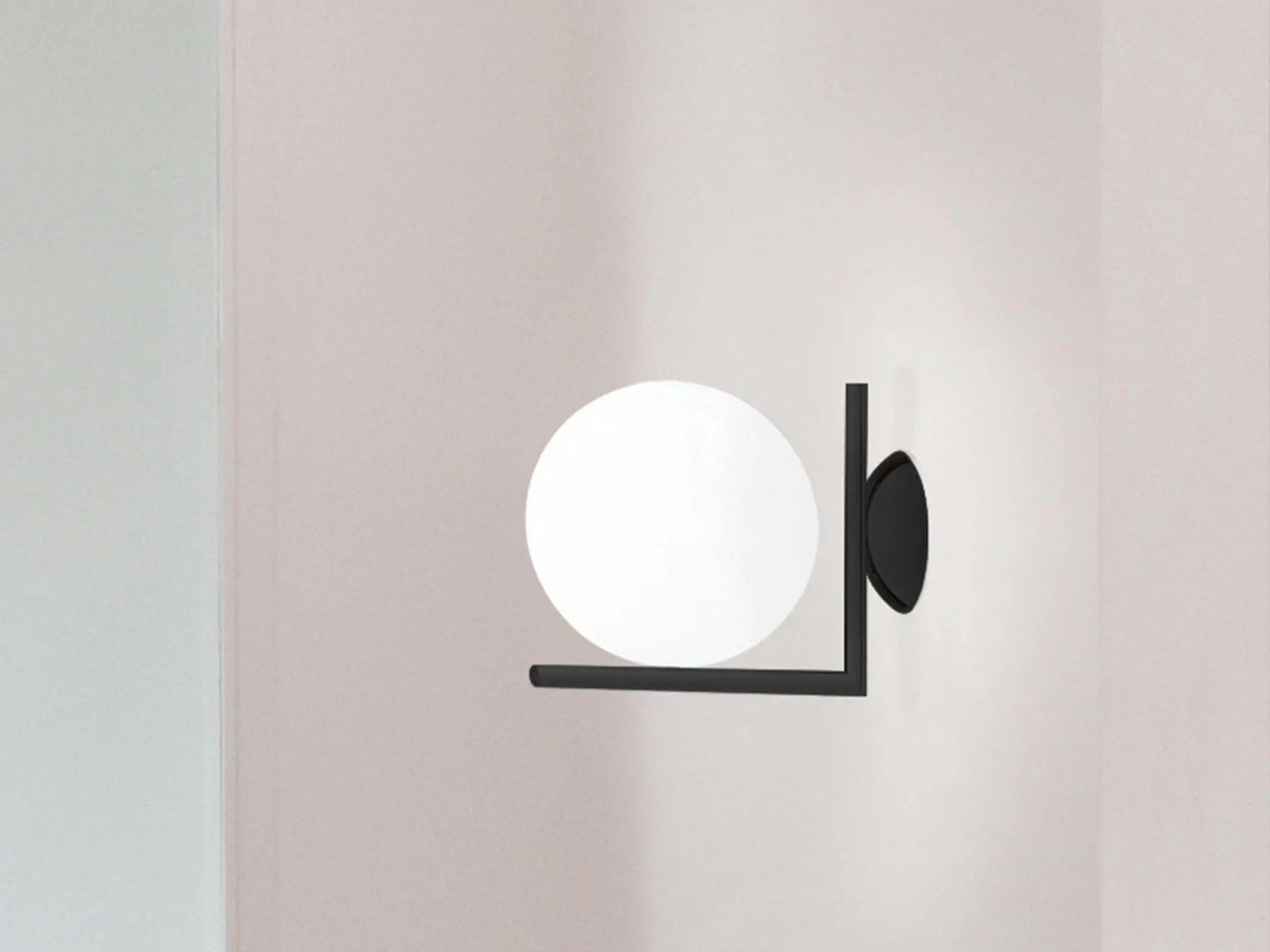 Lampa IC LIGHTS czarny – styl minimalistyczny