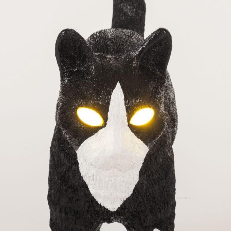 Lampa JOBBY THE CAT biało-czarny Seletti Eye on Design