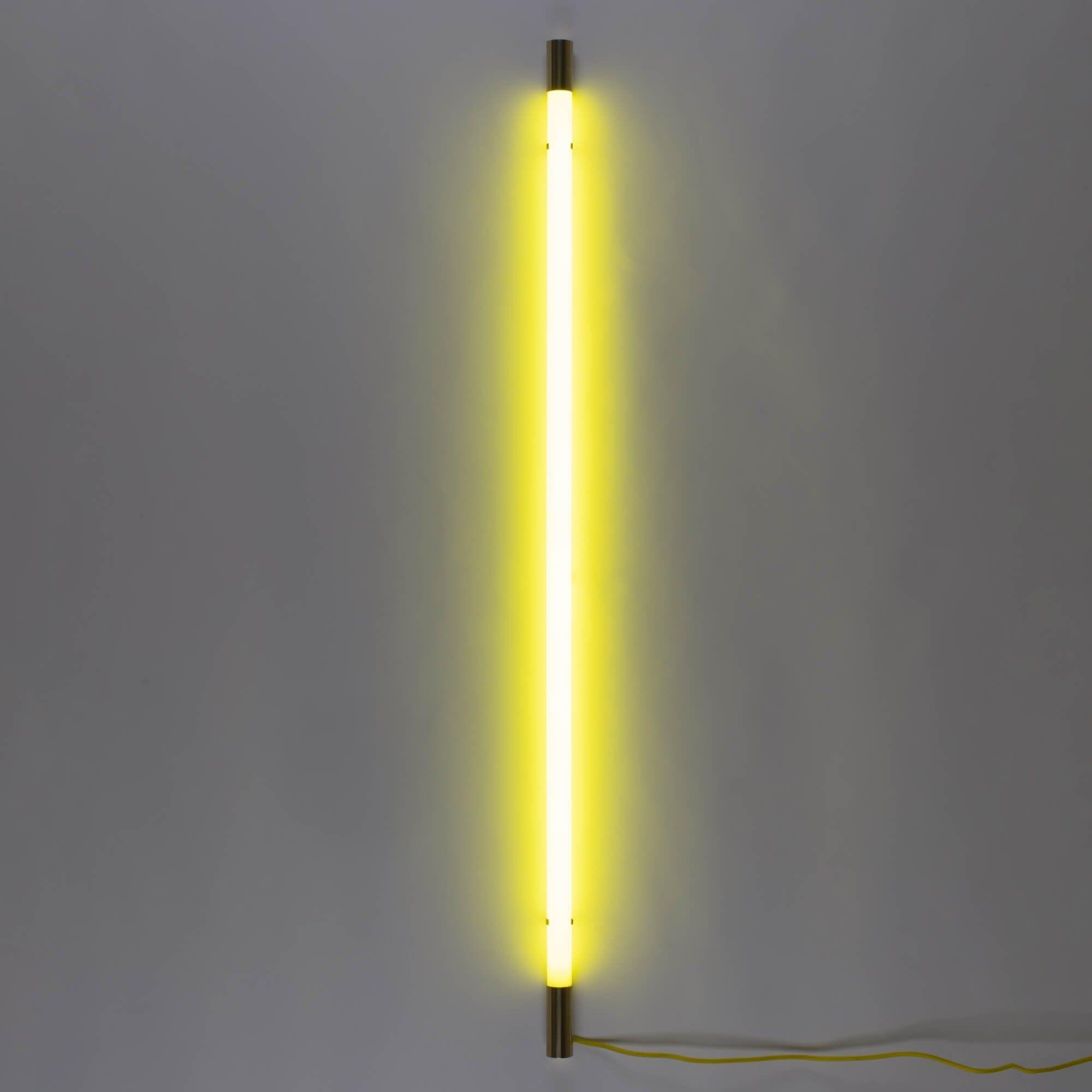 Lampa LED LINEA żółty Seletti Eye on Design