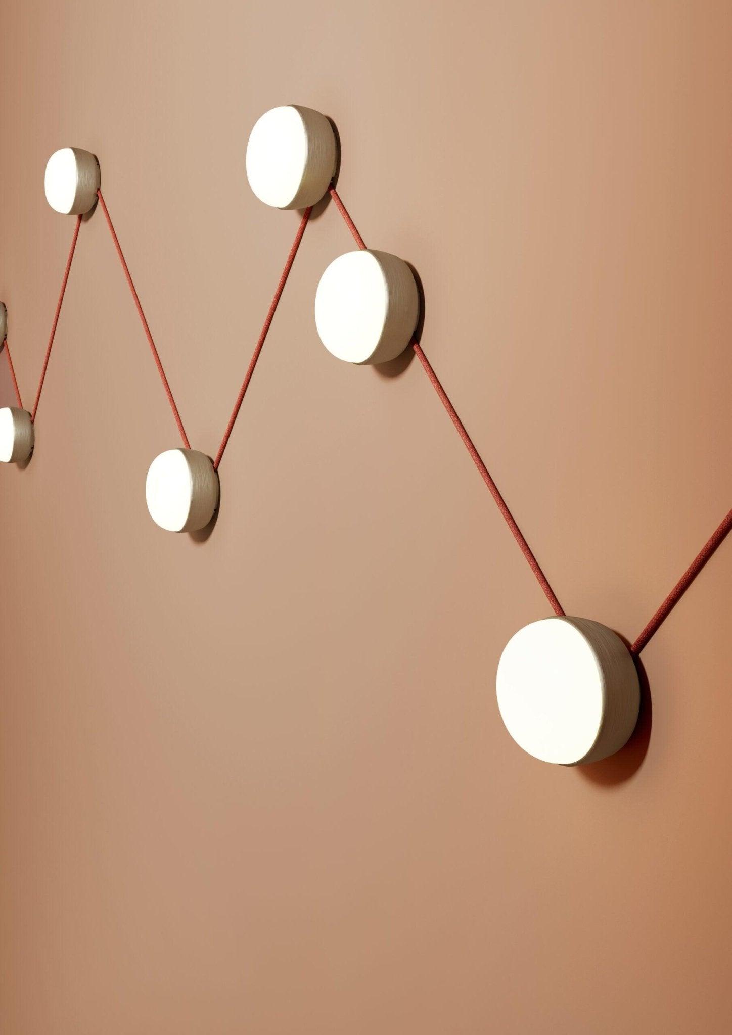 Lampa modułowa KIKI CONNECT satynowy złoty Contardi Eye on Design