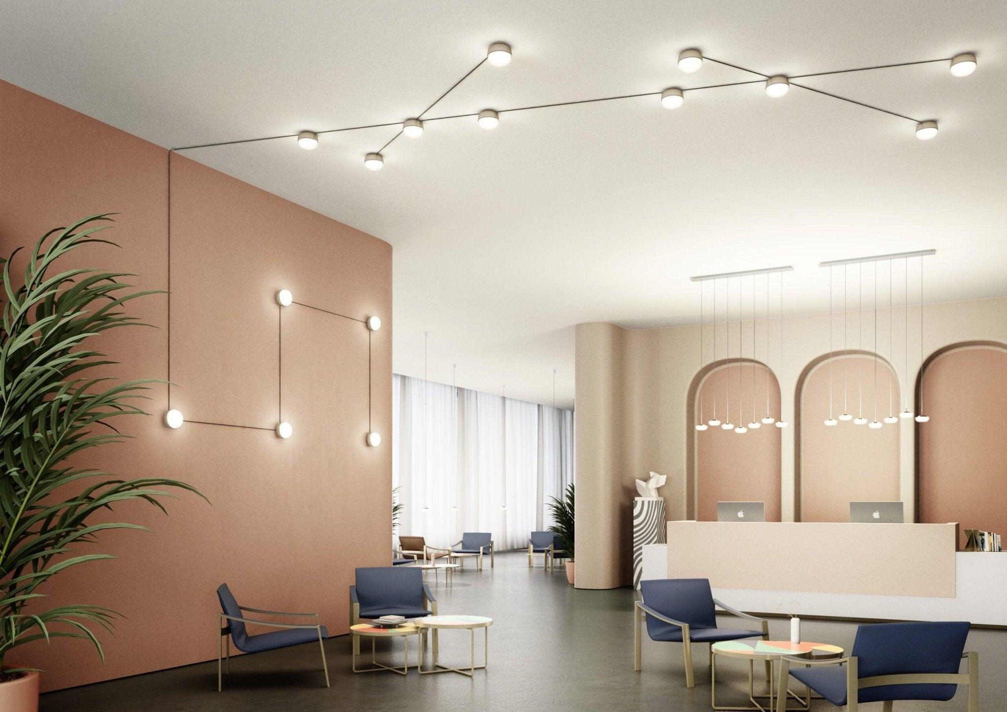 Lampa modułowa KIKI CONNECT satynowy złoty Contardi Eye on Design