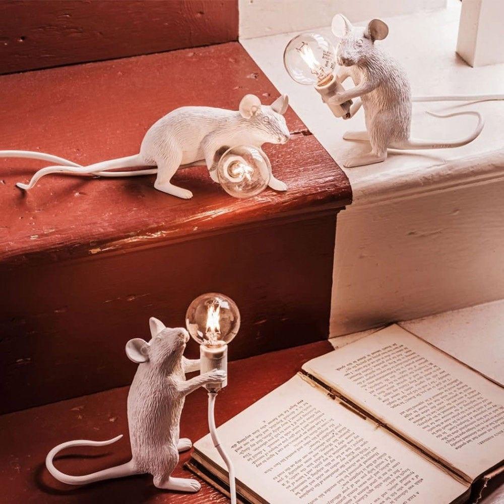 Lampa MOUSE MAC biały Seletti Eye on Design
