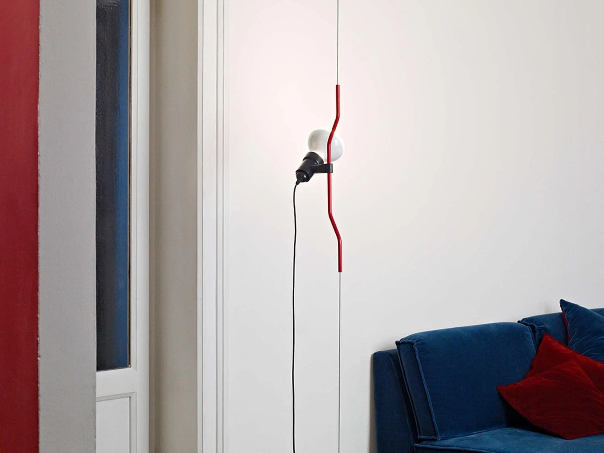 Lampa PARENTESI czerwony – Flos