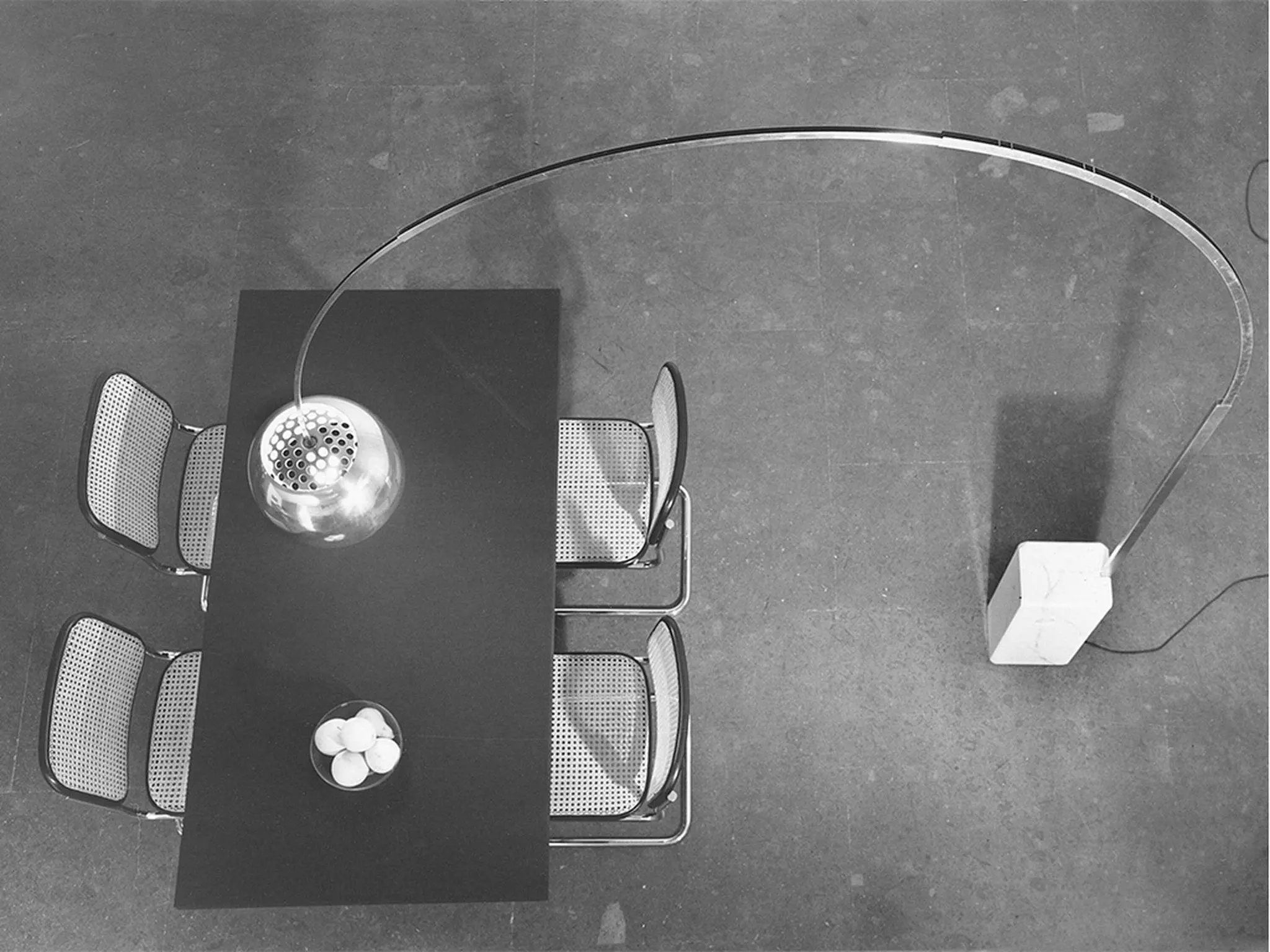Lampa podłogowa łukowa ARCO marmur – Flos
