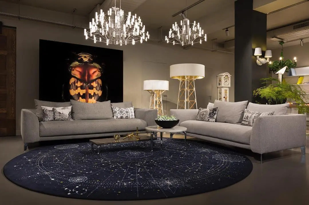Lampa stojąca CONSTRUCTION biały – Moooi