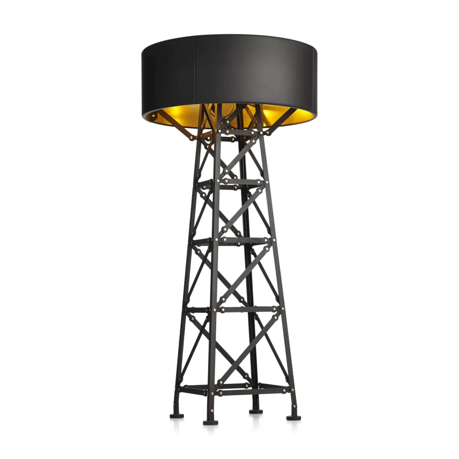 Lampa podłogowa CONSTRUCTION czarny – Moooi
