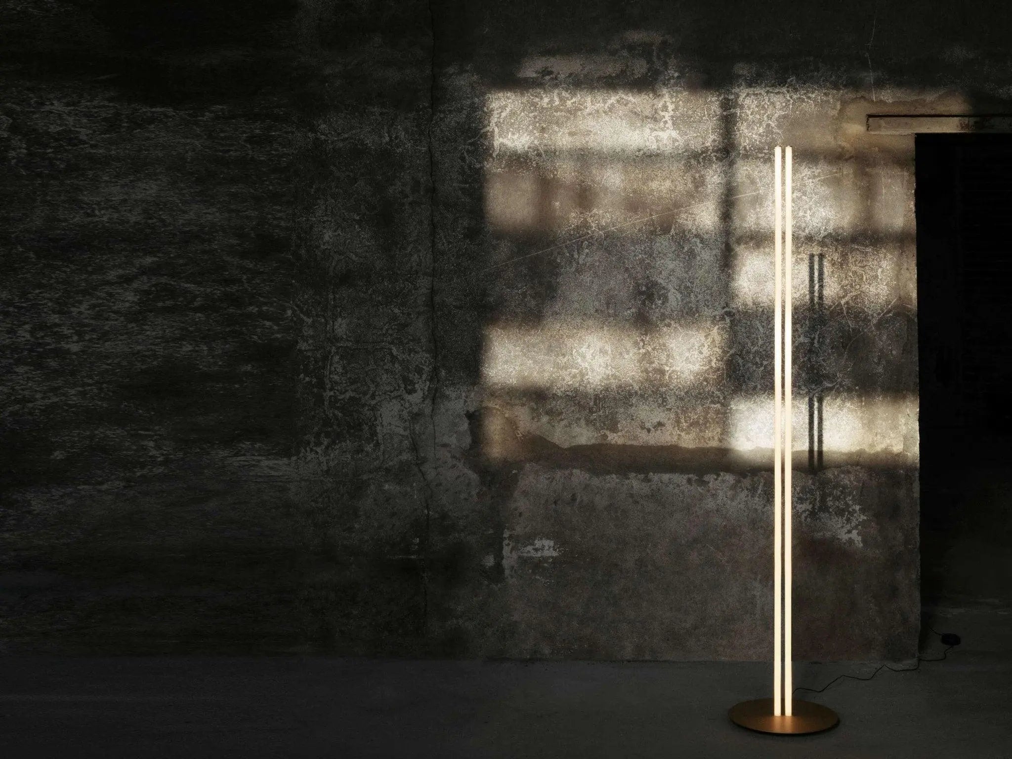 Lampa podłogowa COORDINATES szampański – Flos