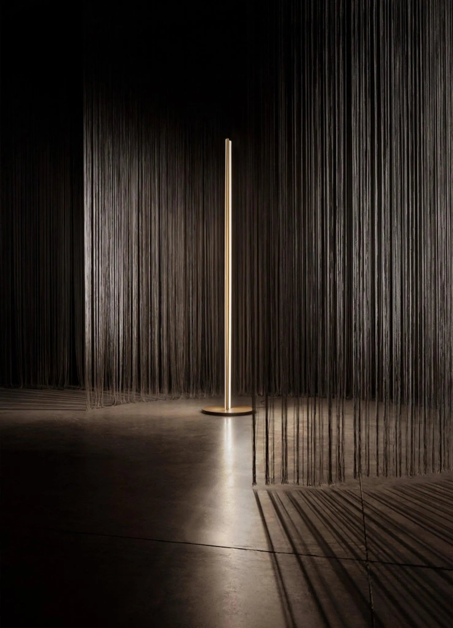 Lampa podłogowa COORDINATES szampański – Flos