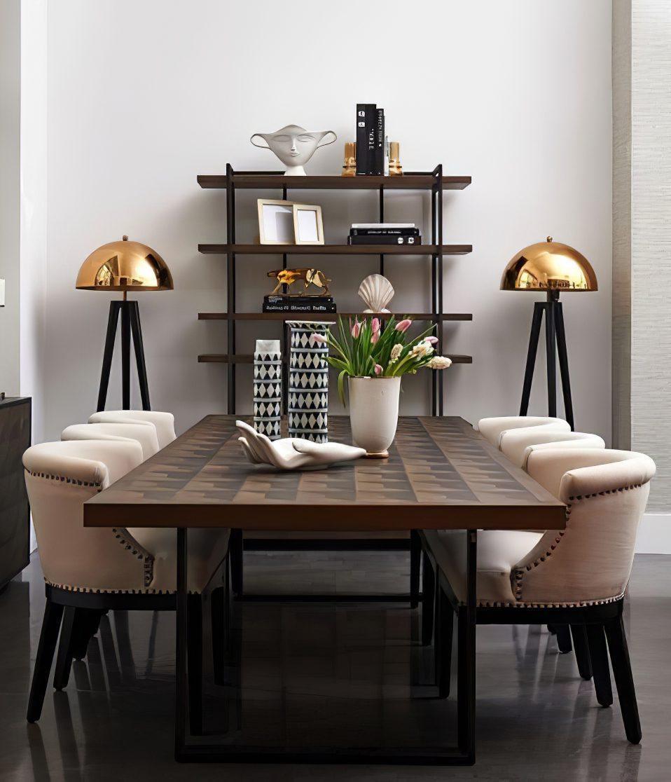 Lampa podłogowa COYOTE złoty Eichholtz Eye on Design