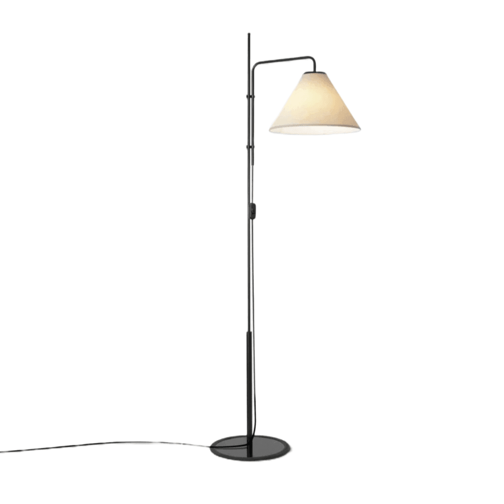 Lampa podłogowa FUNICULI FABRIC piaskowy Marset Eye on Design