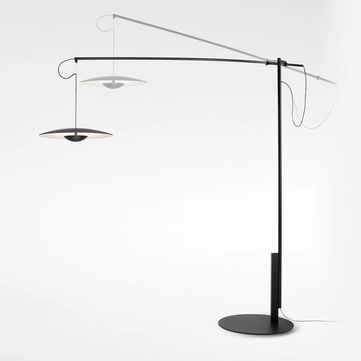 Lampa podłogowa GINGER ciemnobrązowy Marset Eye on Design