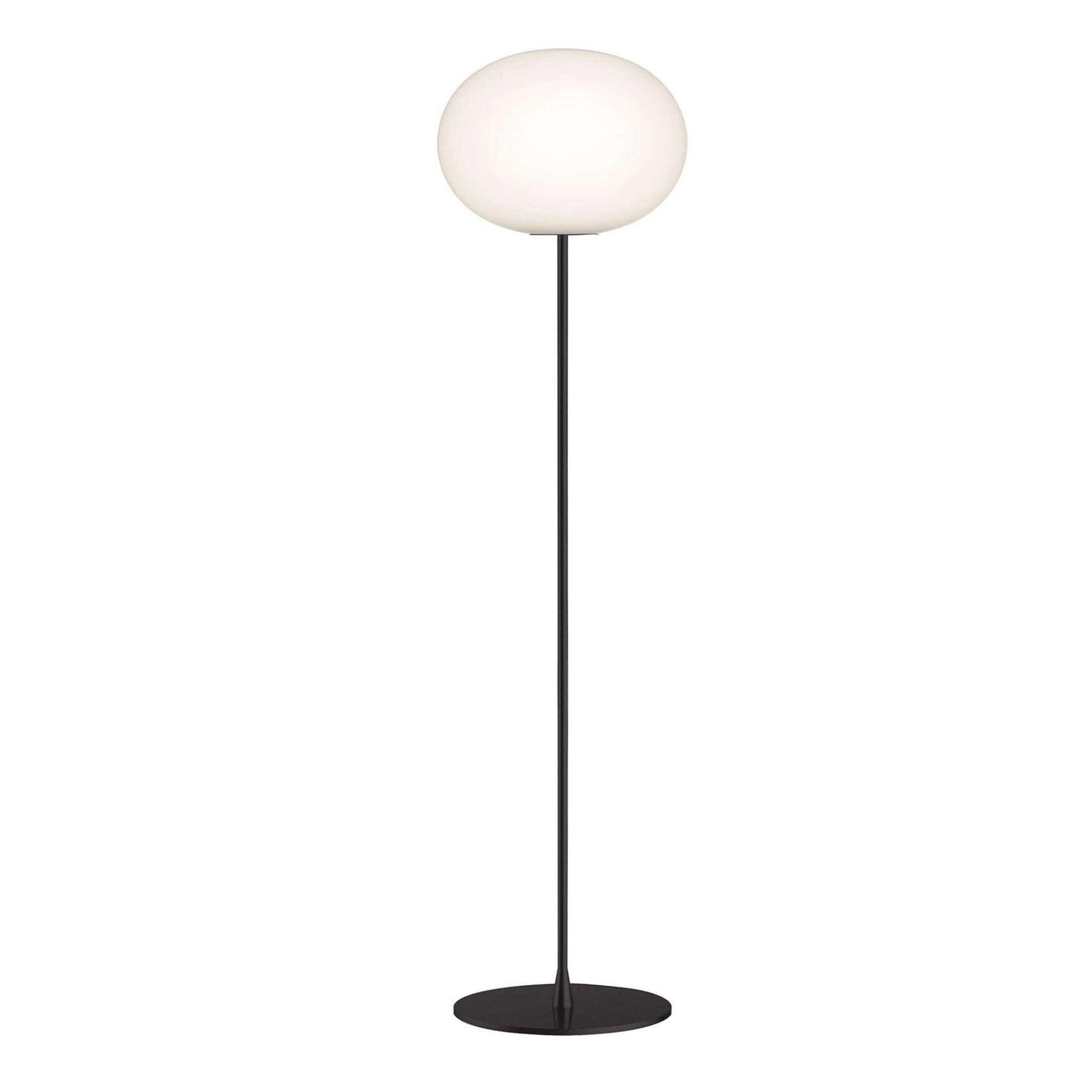 Lampa podłogowa GLO-BALL czarny matowy – Flos
