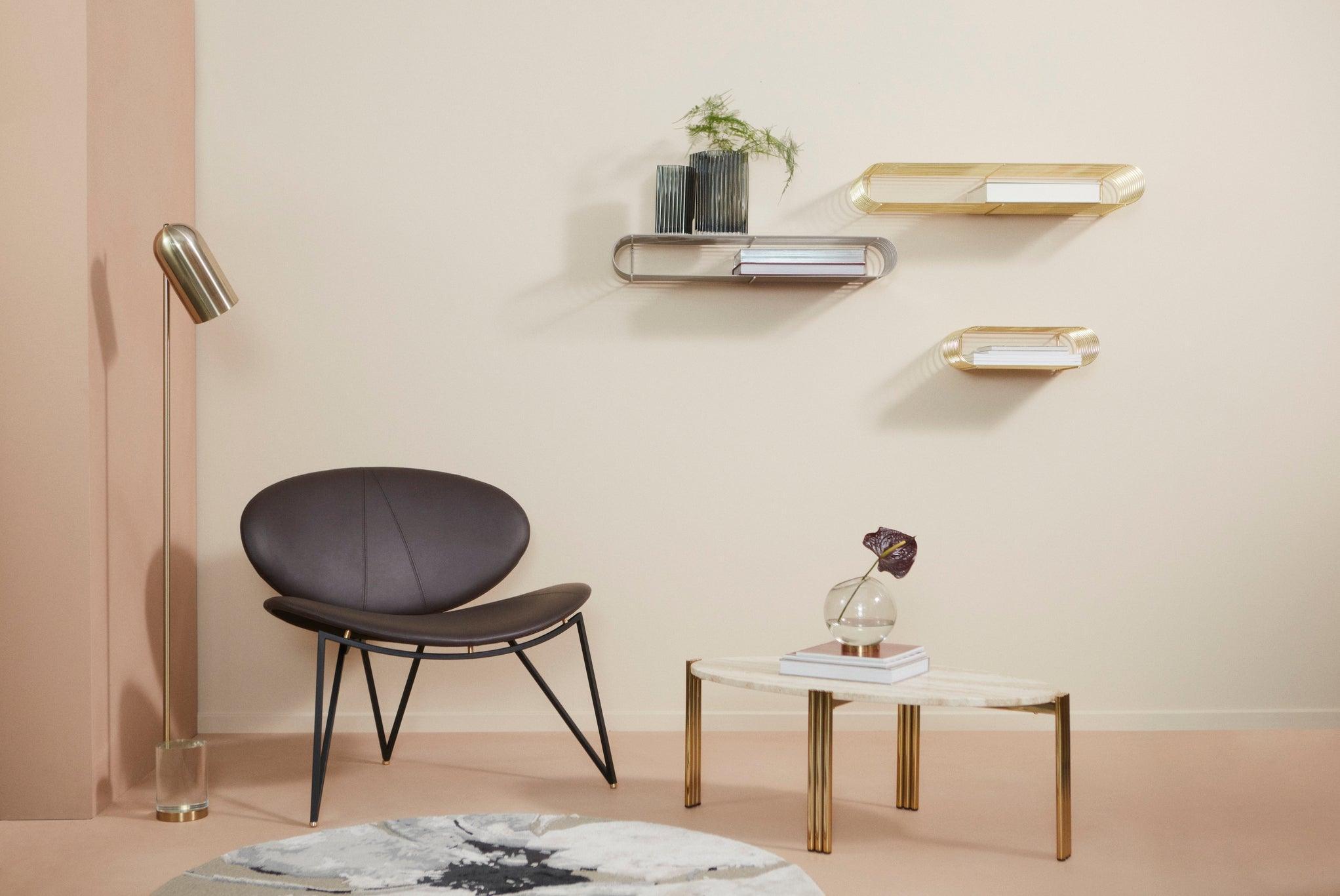 Lampa podłogowa LUCEO złoty AYTM Eye on Design