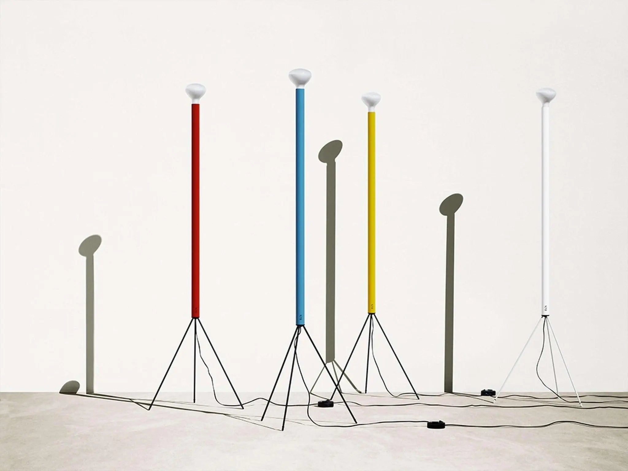 Lampa podłogowa LUMINATOR żółty – Flos