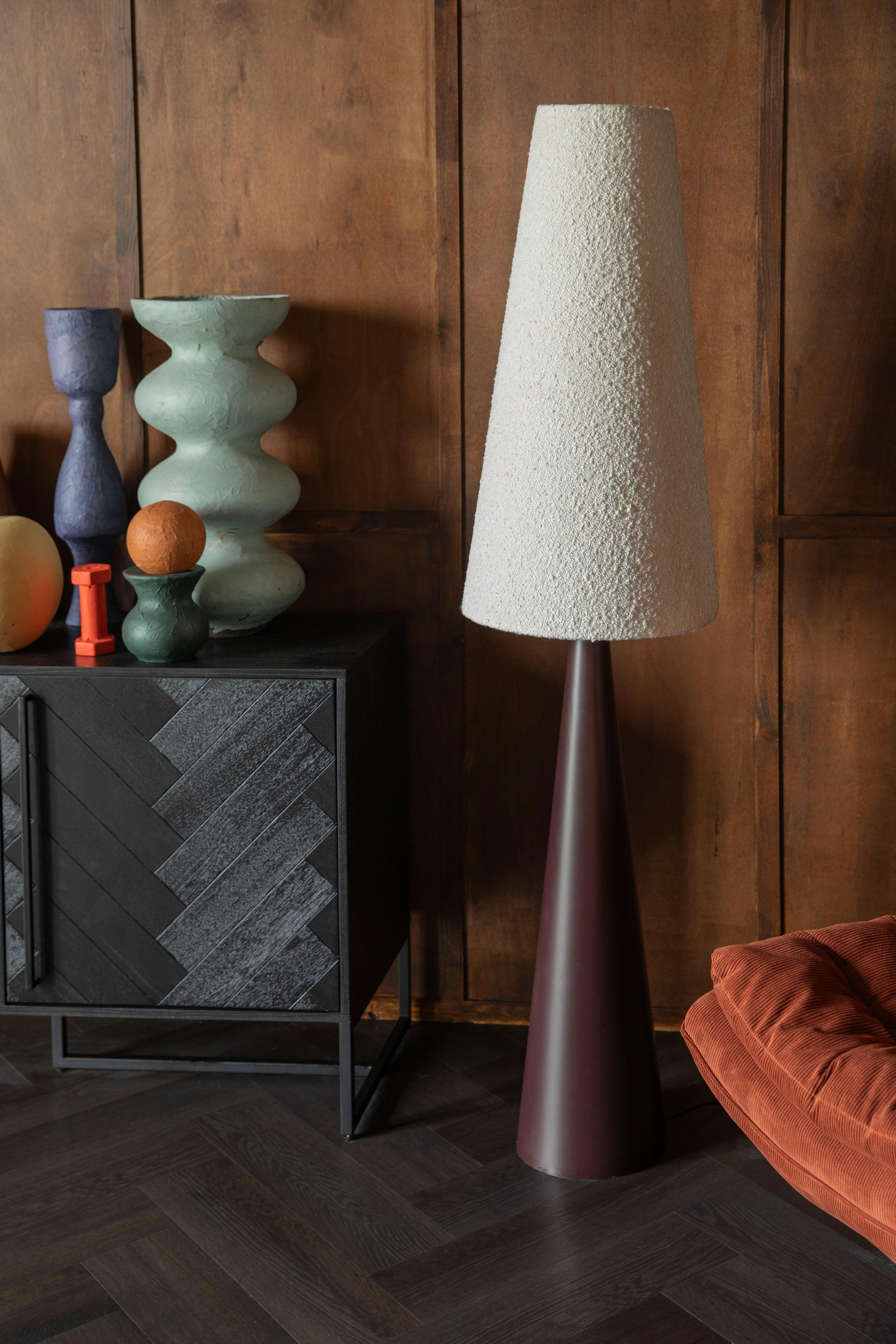 Miki Floor Lamp Bouclé Dutchbone Eye on Design